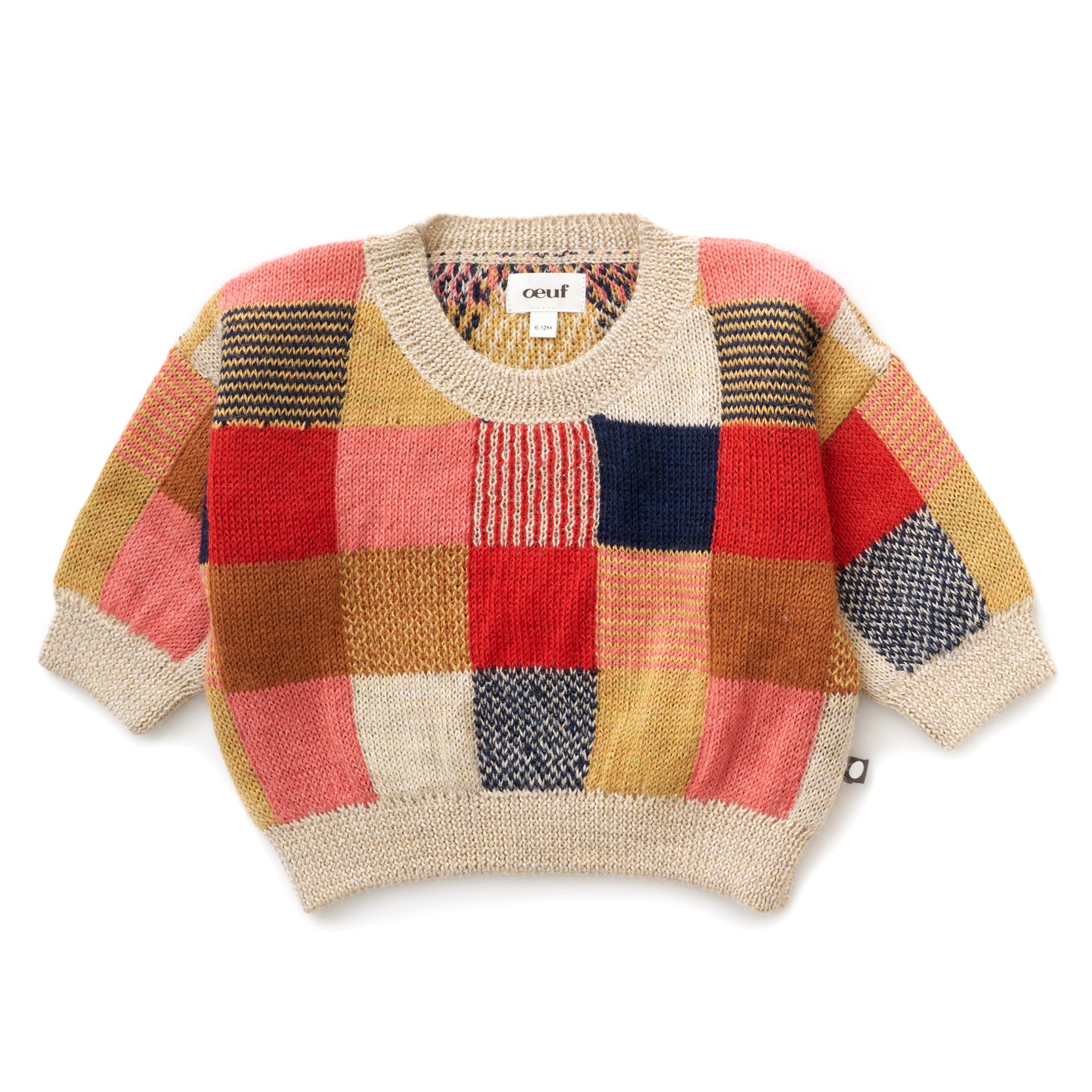 Boys & Girls Multicolor Alpaca Sweater