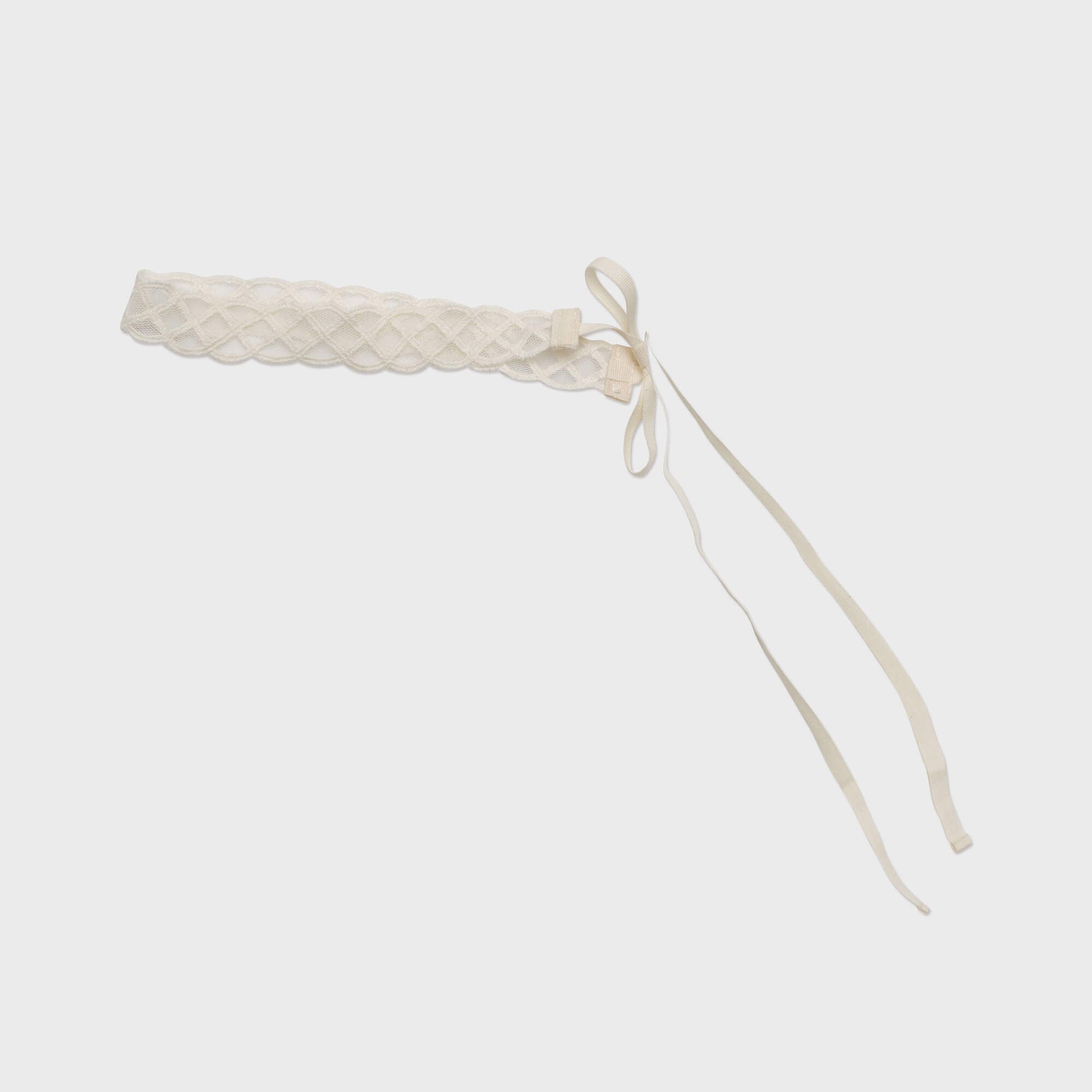 Girls White Lace Hairband
