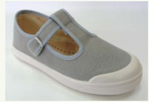 Boys Grey Flats