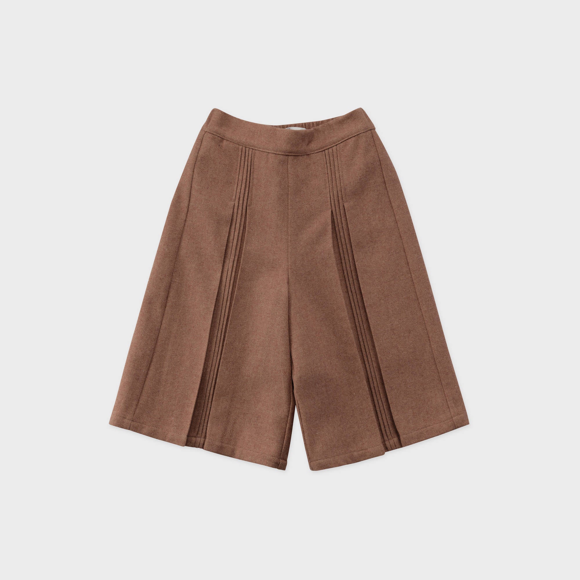 Girls Camel Wool Trousers