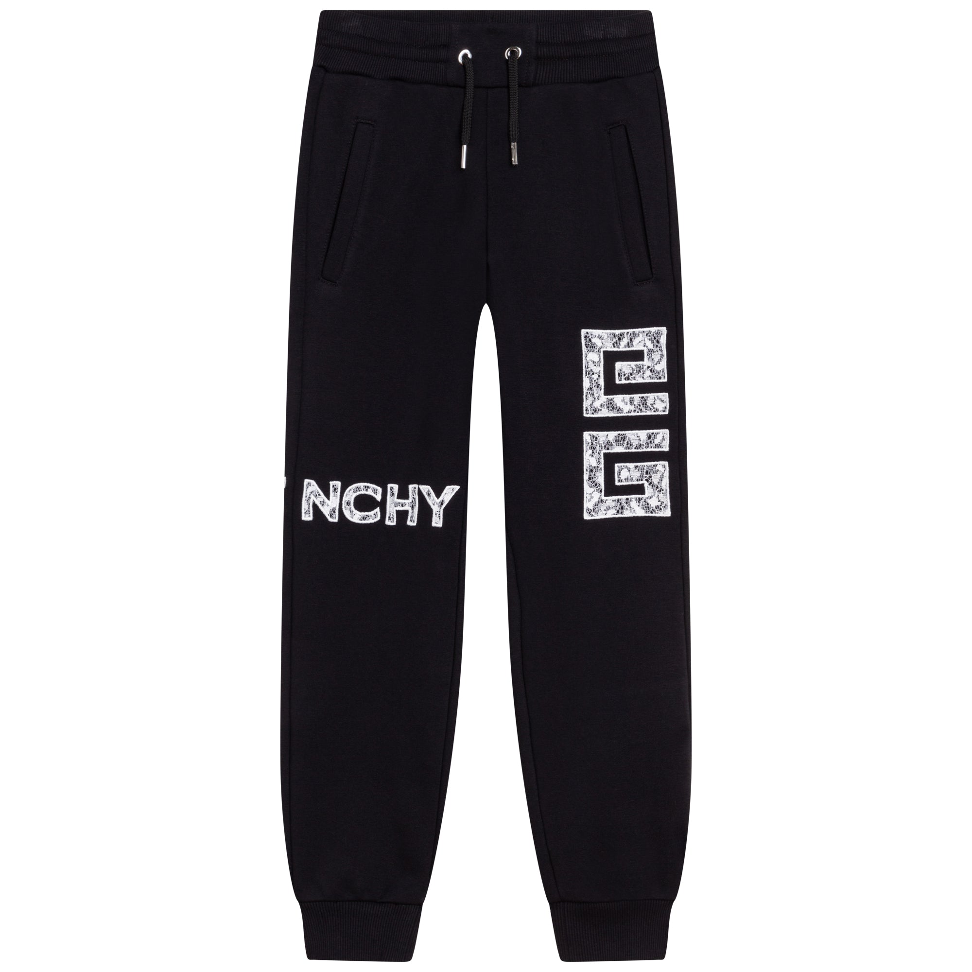 Boys Black Cotton Trousers