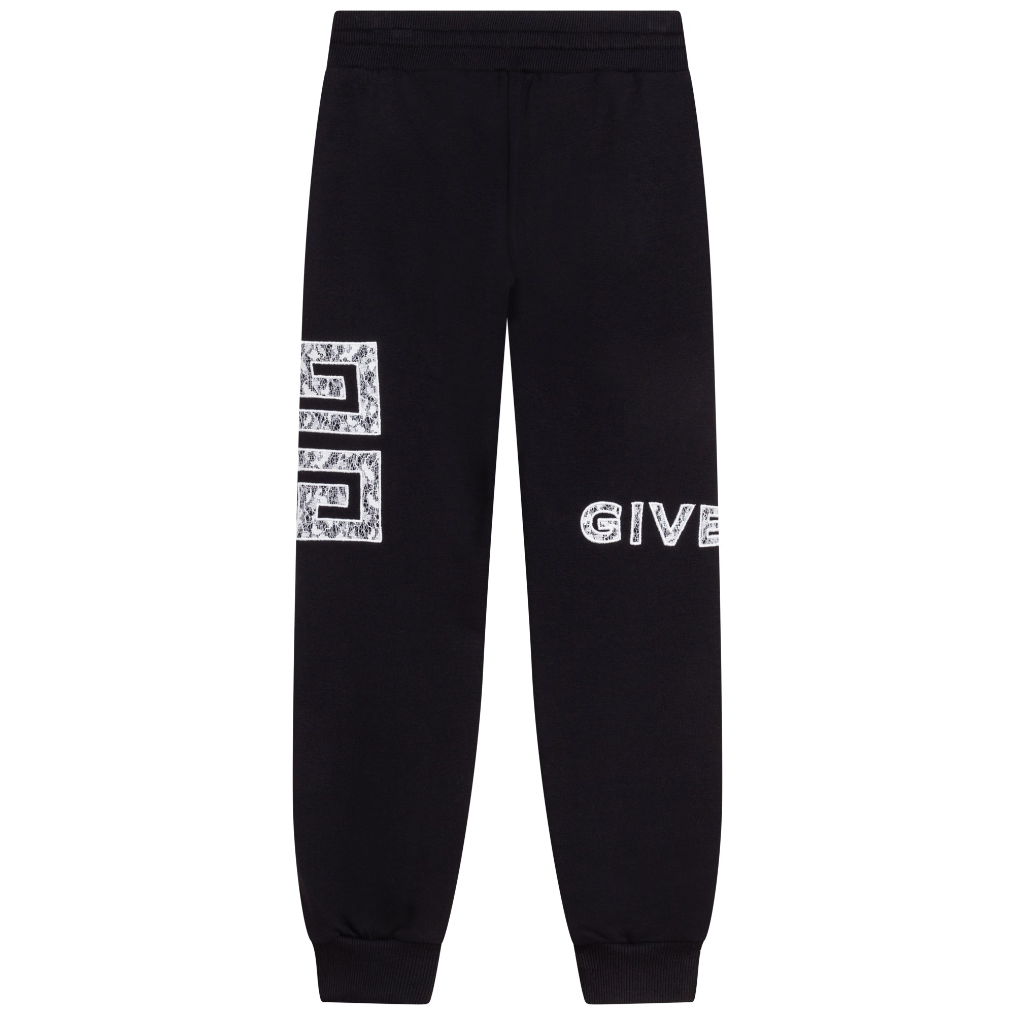 Boys Black Cotton Trousers