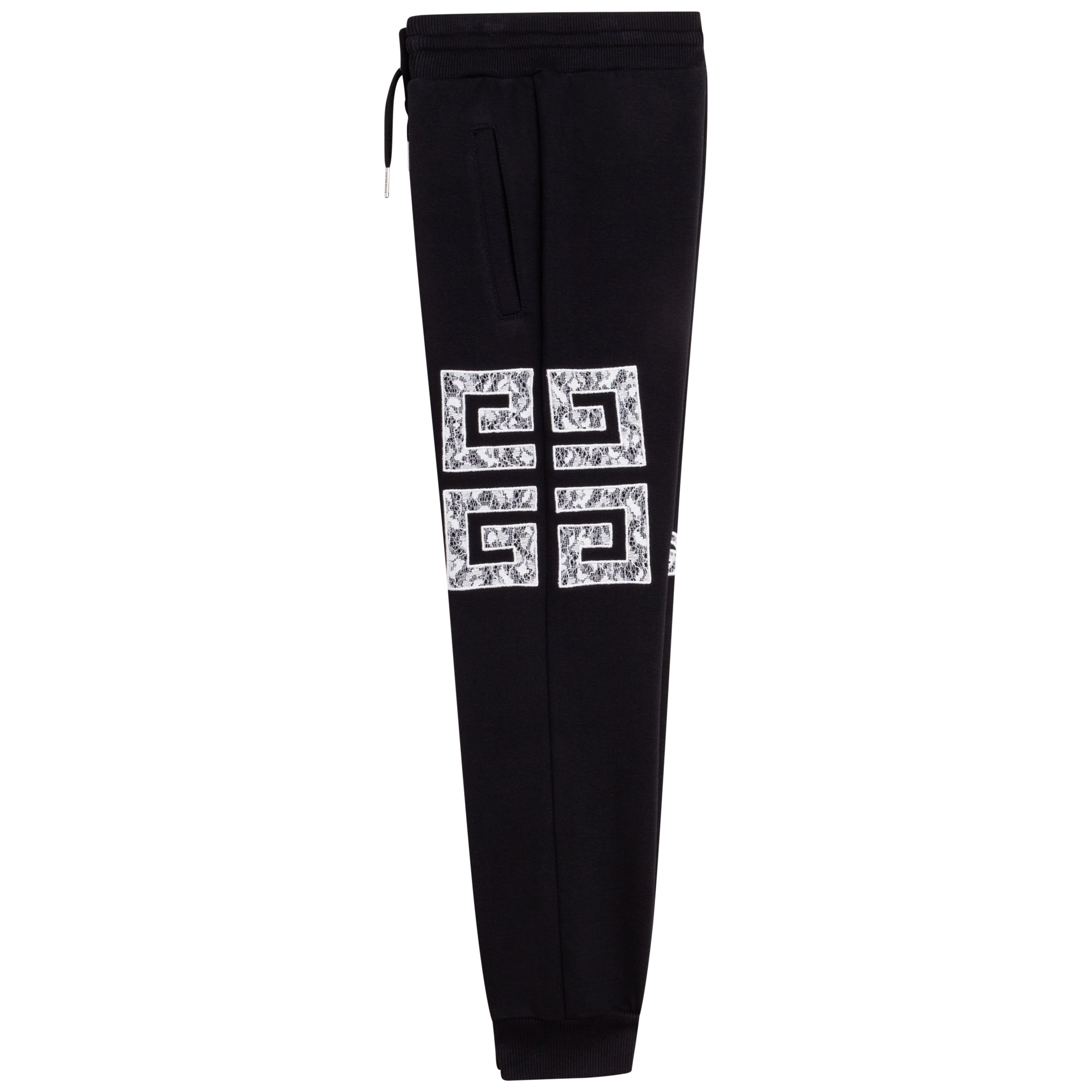 Boys Black Cotton Trousers