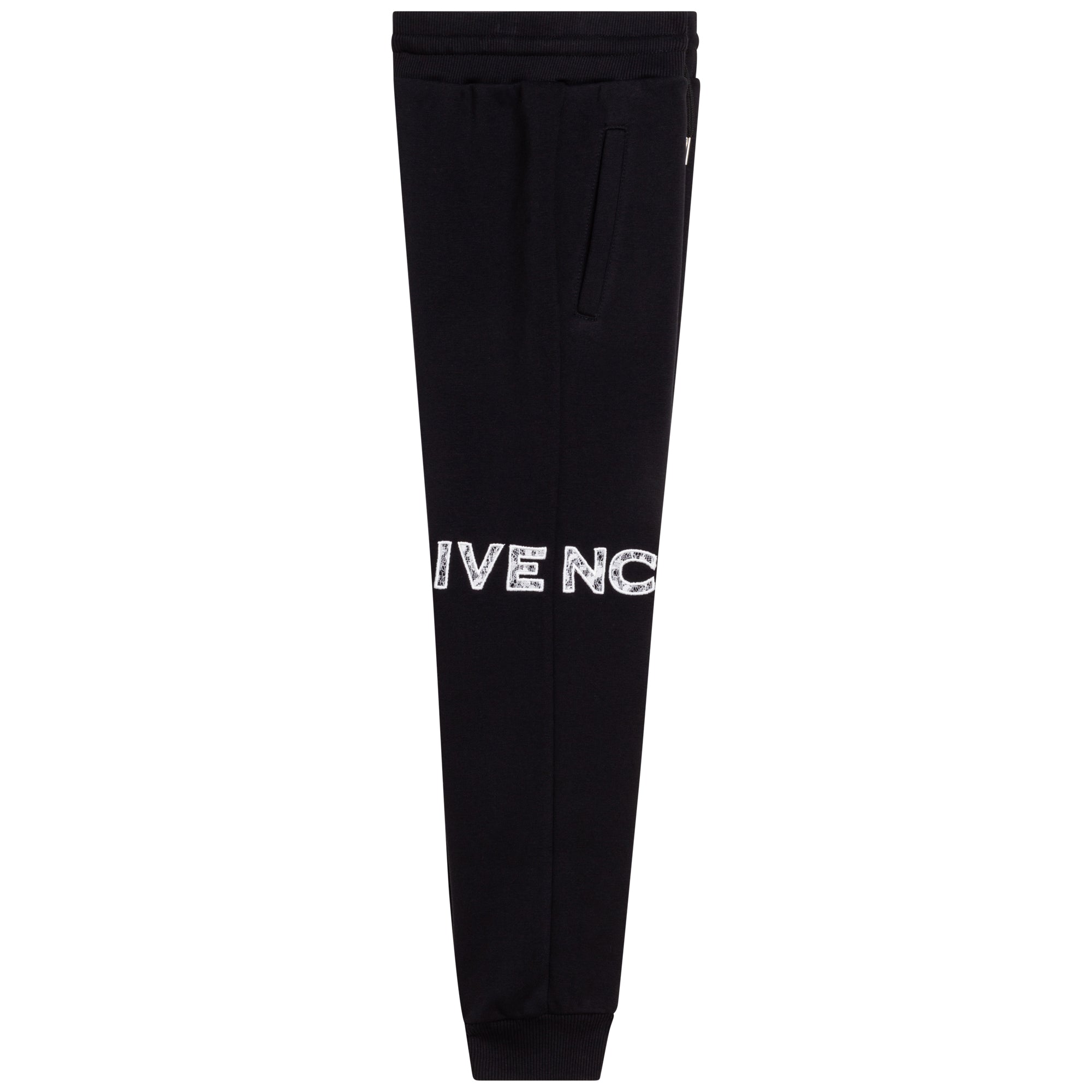 Boys Black Cotton Trousers