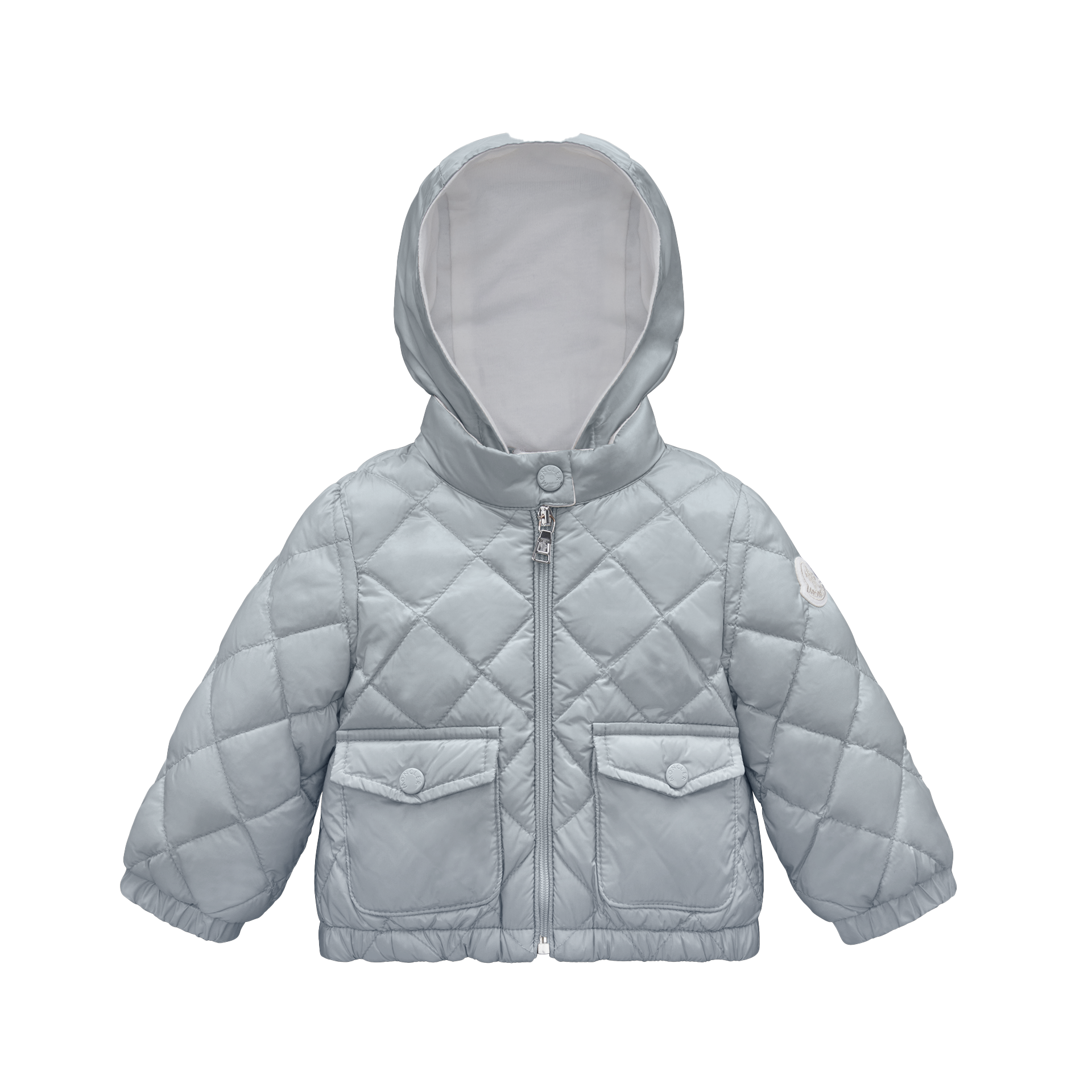 Boys & Girls Grey "BINIC" Padded Down Jacket