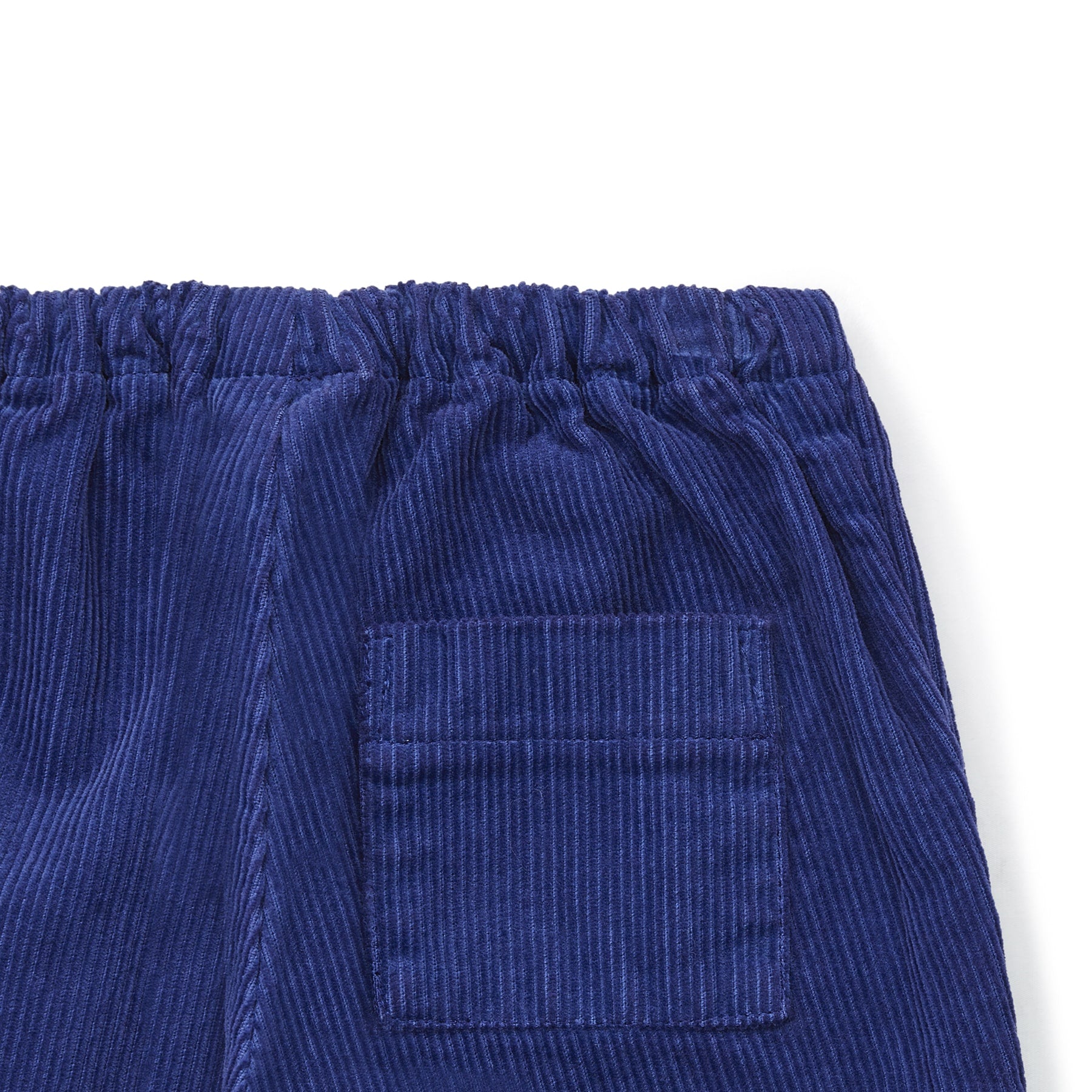 Baby Boys & Girls Blue Velvet Trousers