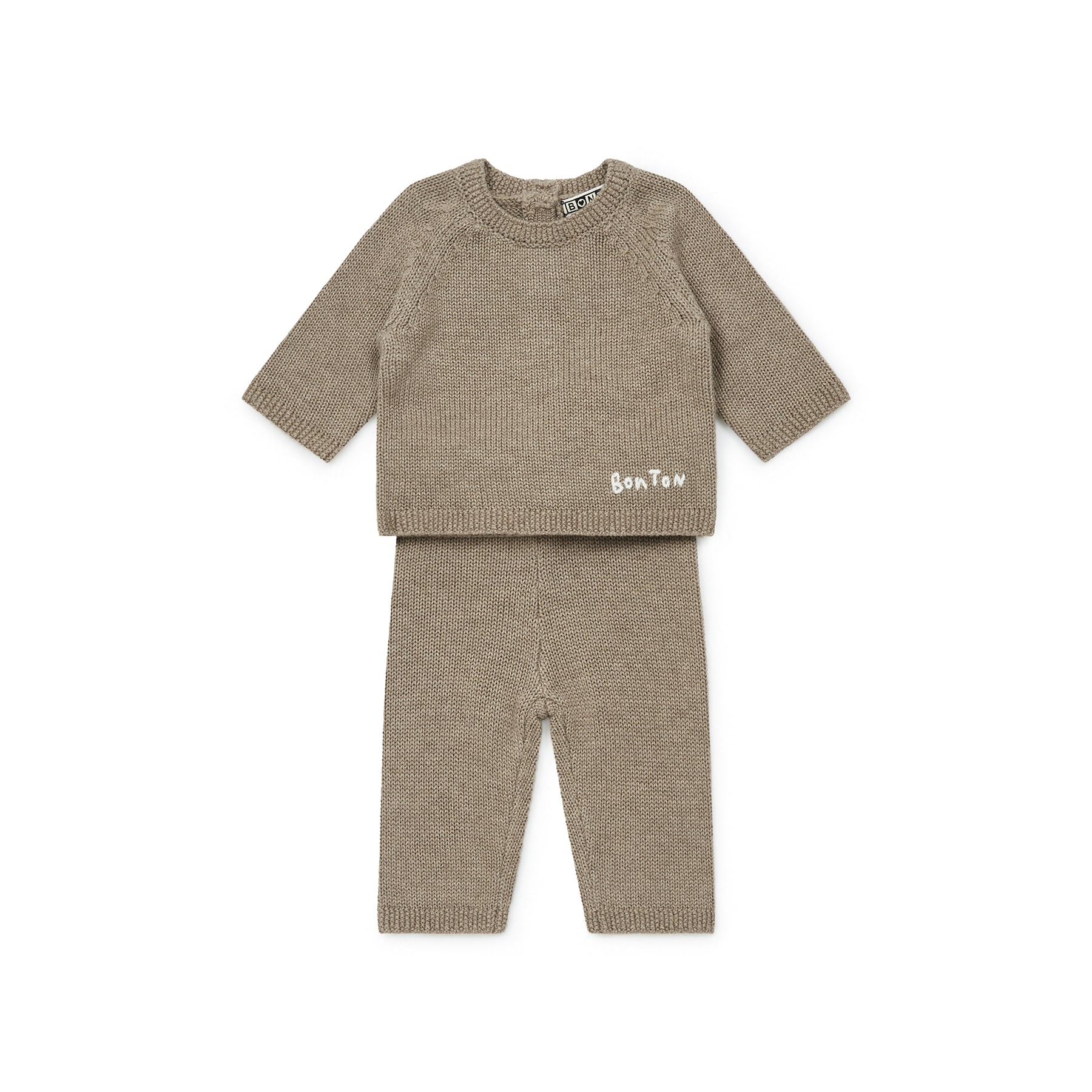 Baby Boys Camel Cotton Set