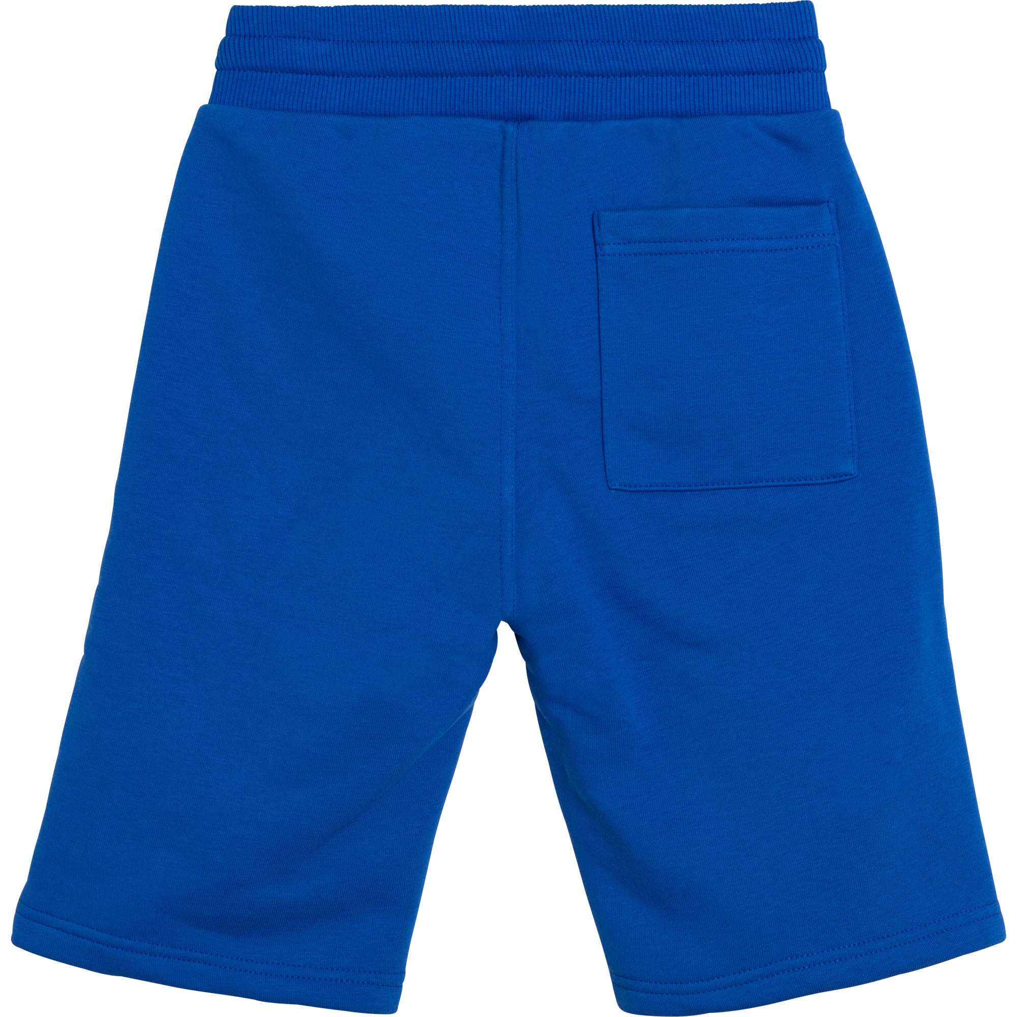 Boys Blue Logo Cotton Shorts