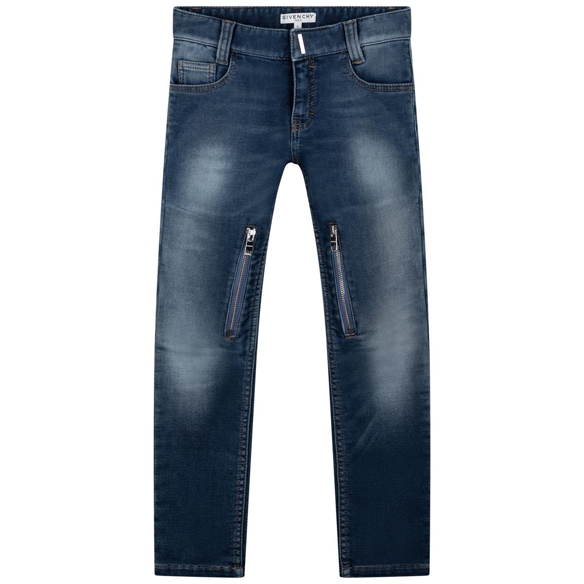 Boys & Girls Blue Denim Trousers