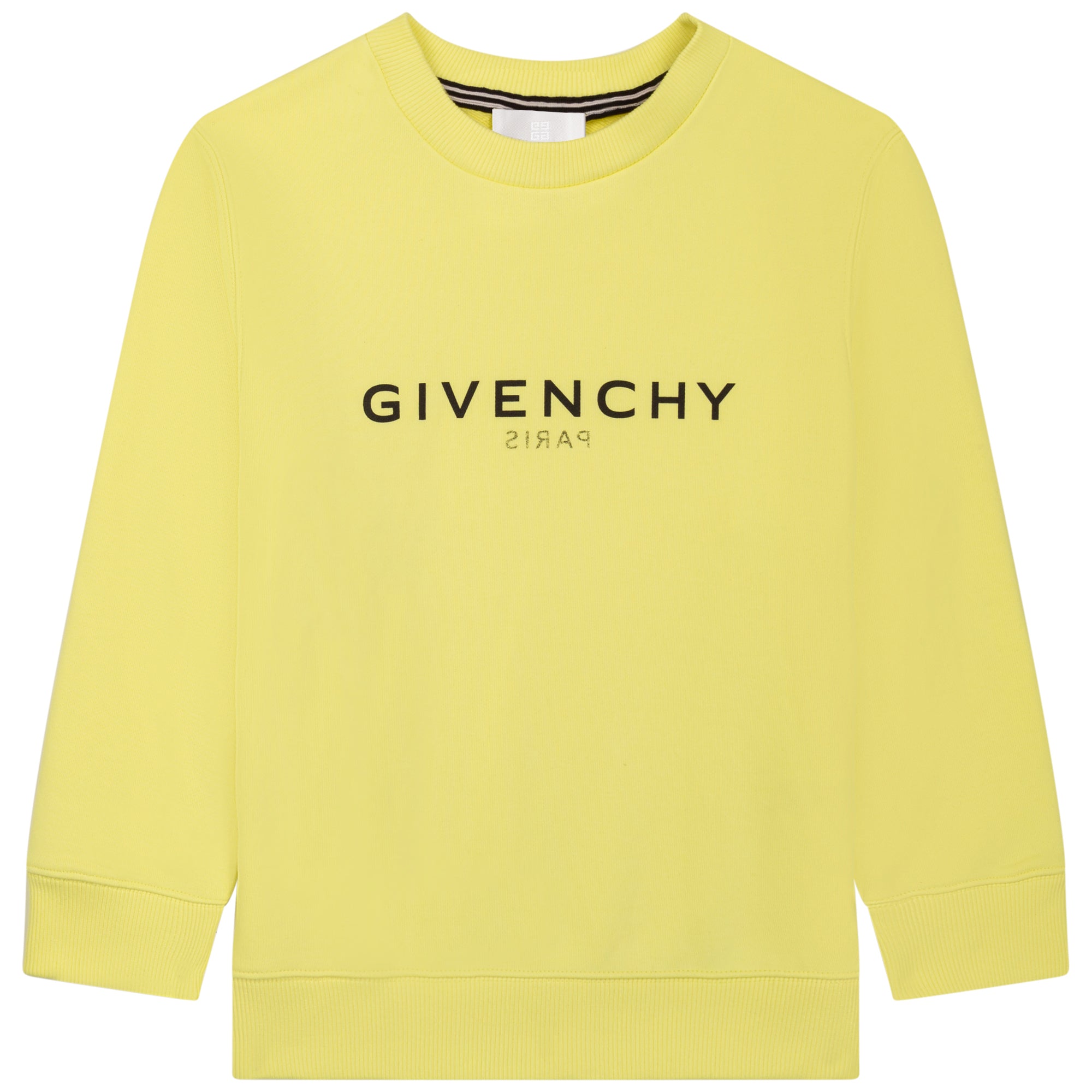 Boys Yellow Cotton Sweatshirt