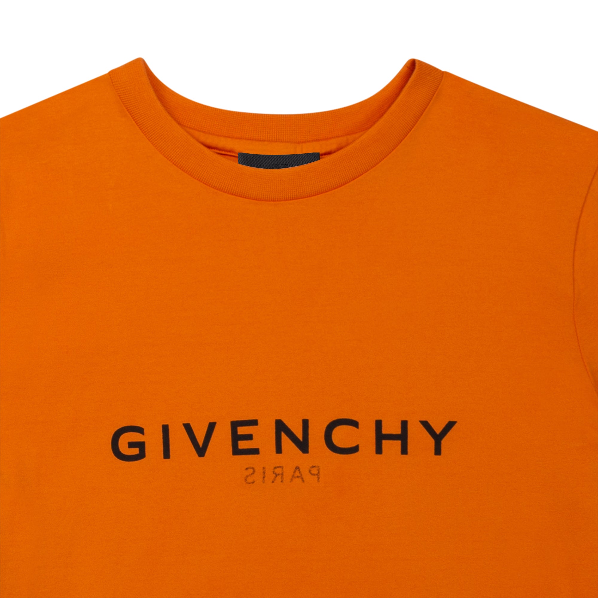 Boys & Girls Orange Logo Cotton T-Shirts