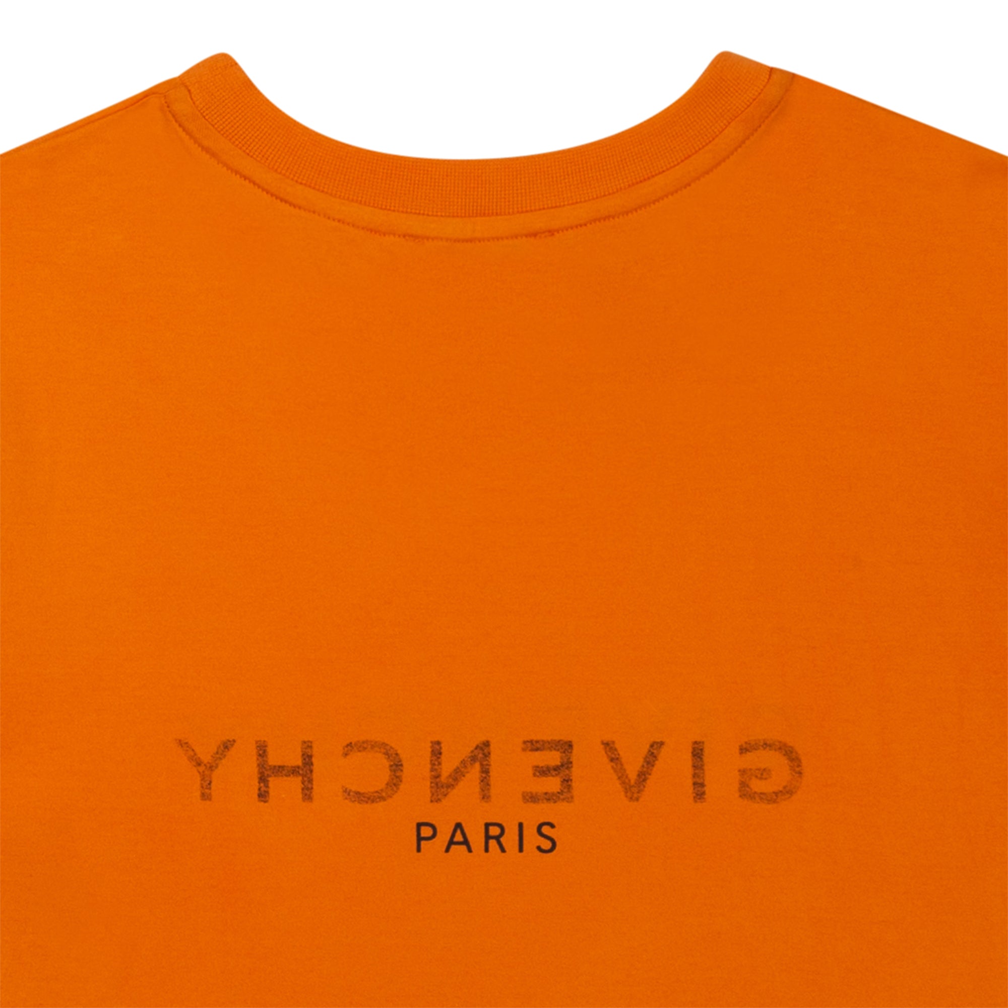 Boys & Girls Orange Logo Cotton T-Shirts