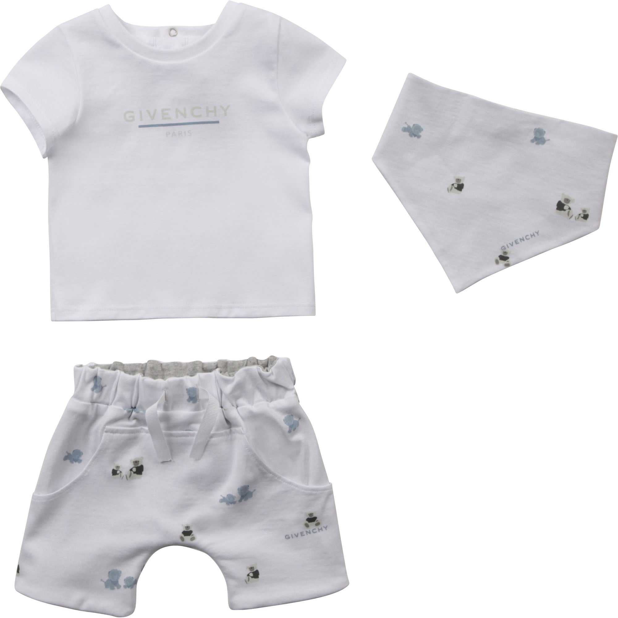 Baby Boys & Girls White Cotton Set