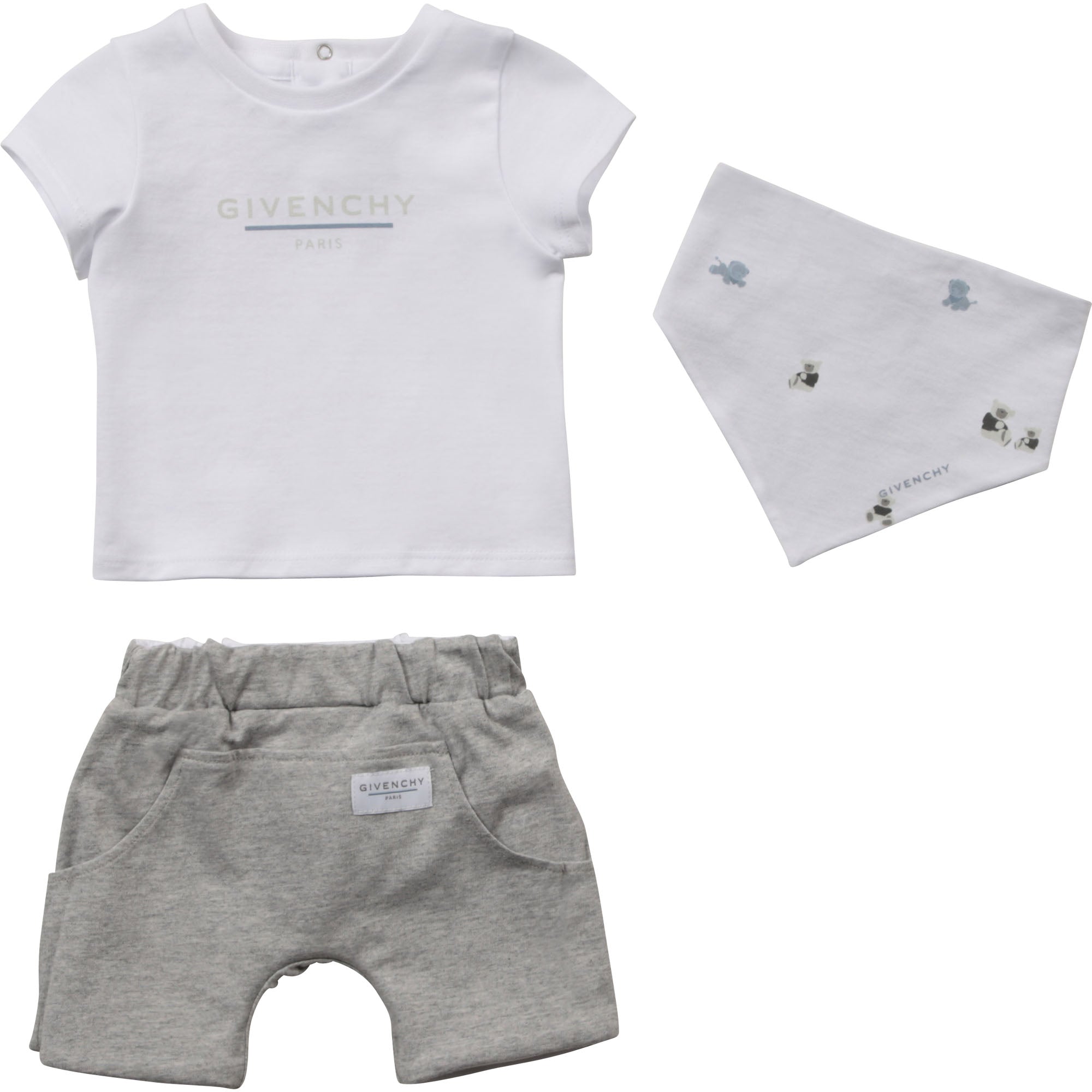 Baby Boys & Girls White Cotton Set