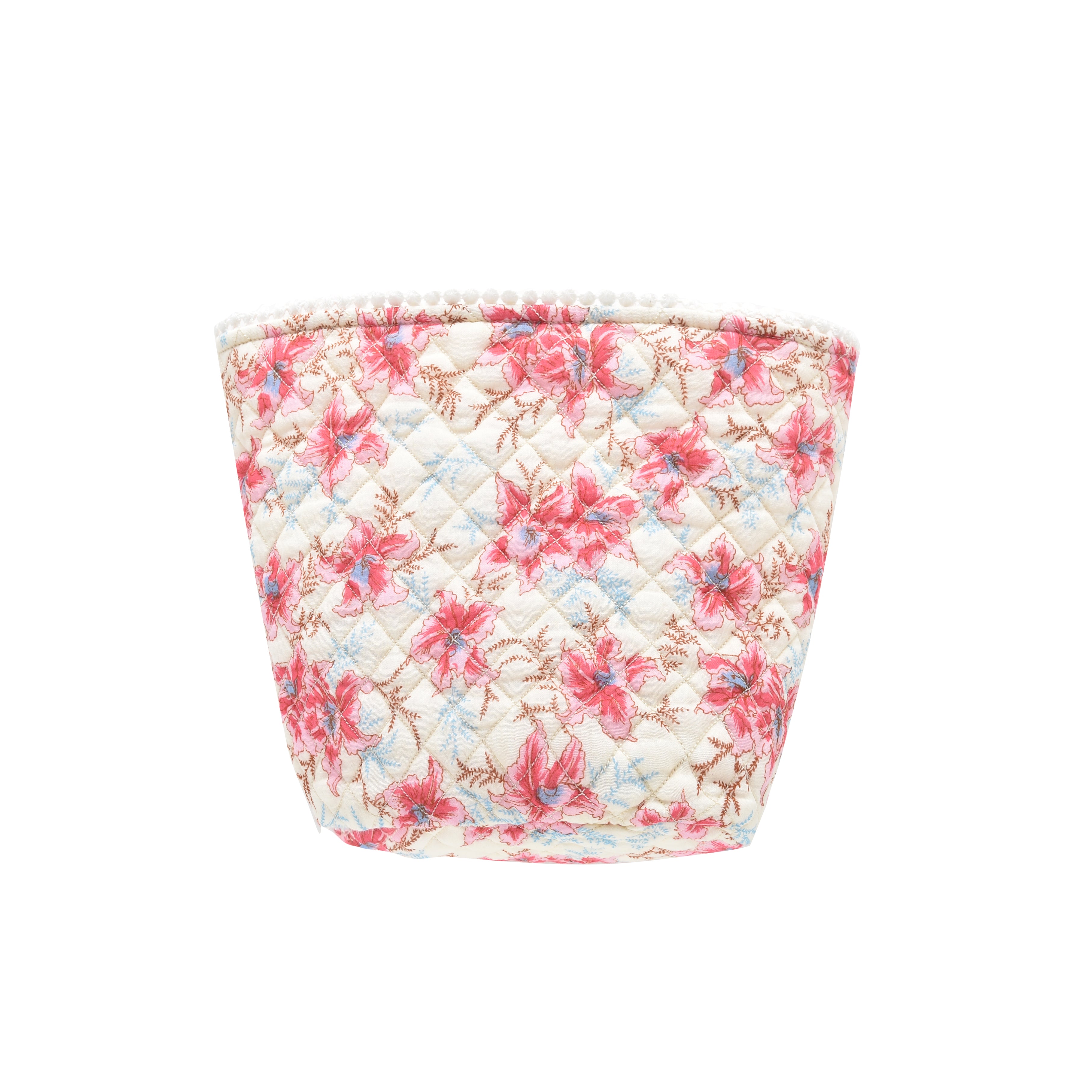 Boys & Girls Pink Floral Storage Bag