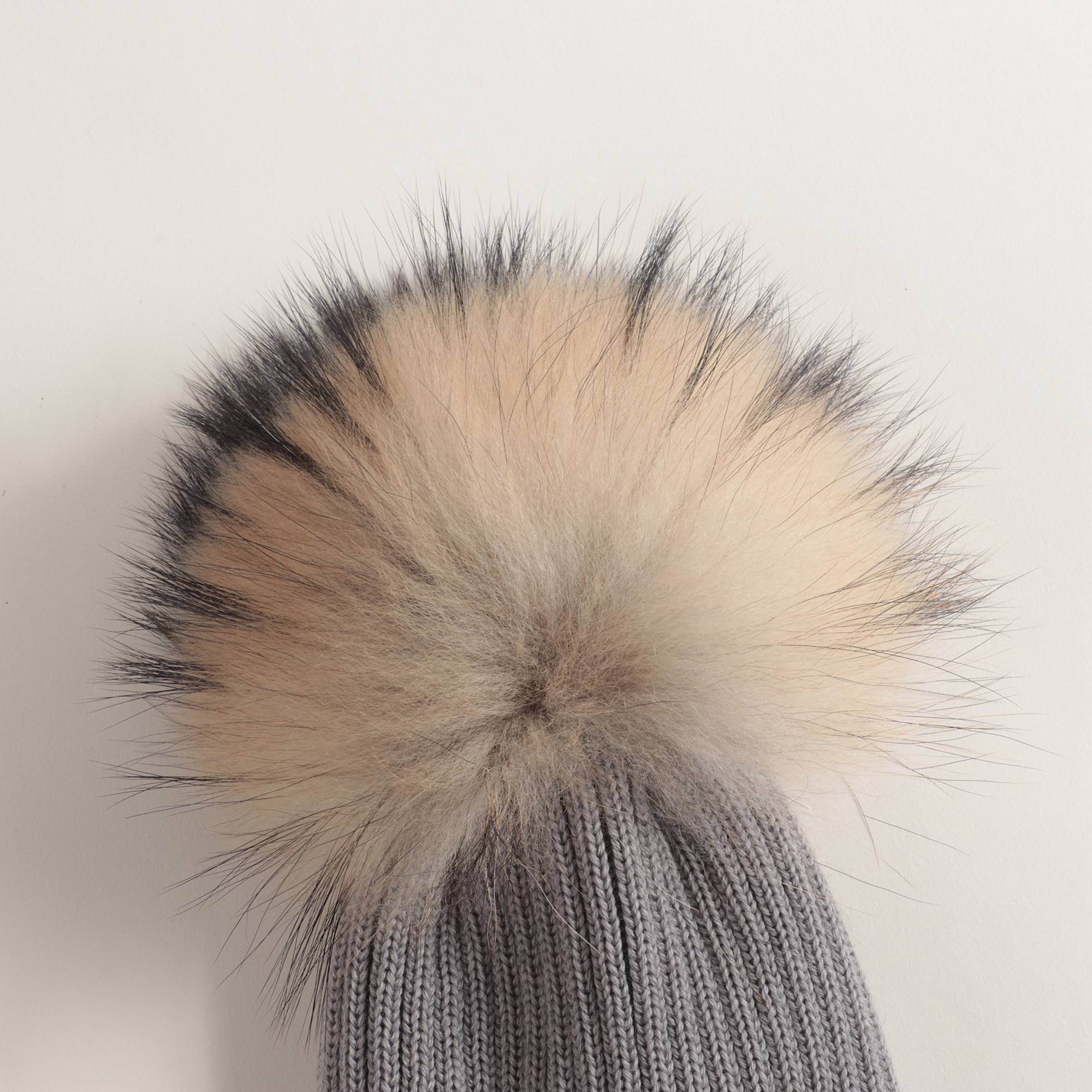 Boys & Girls Grey Wool Hat