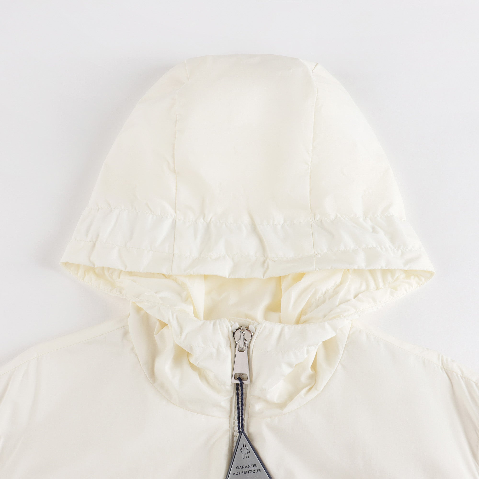 Boys & Girls White Hooded Jacket