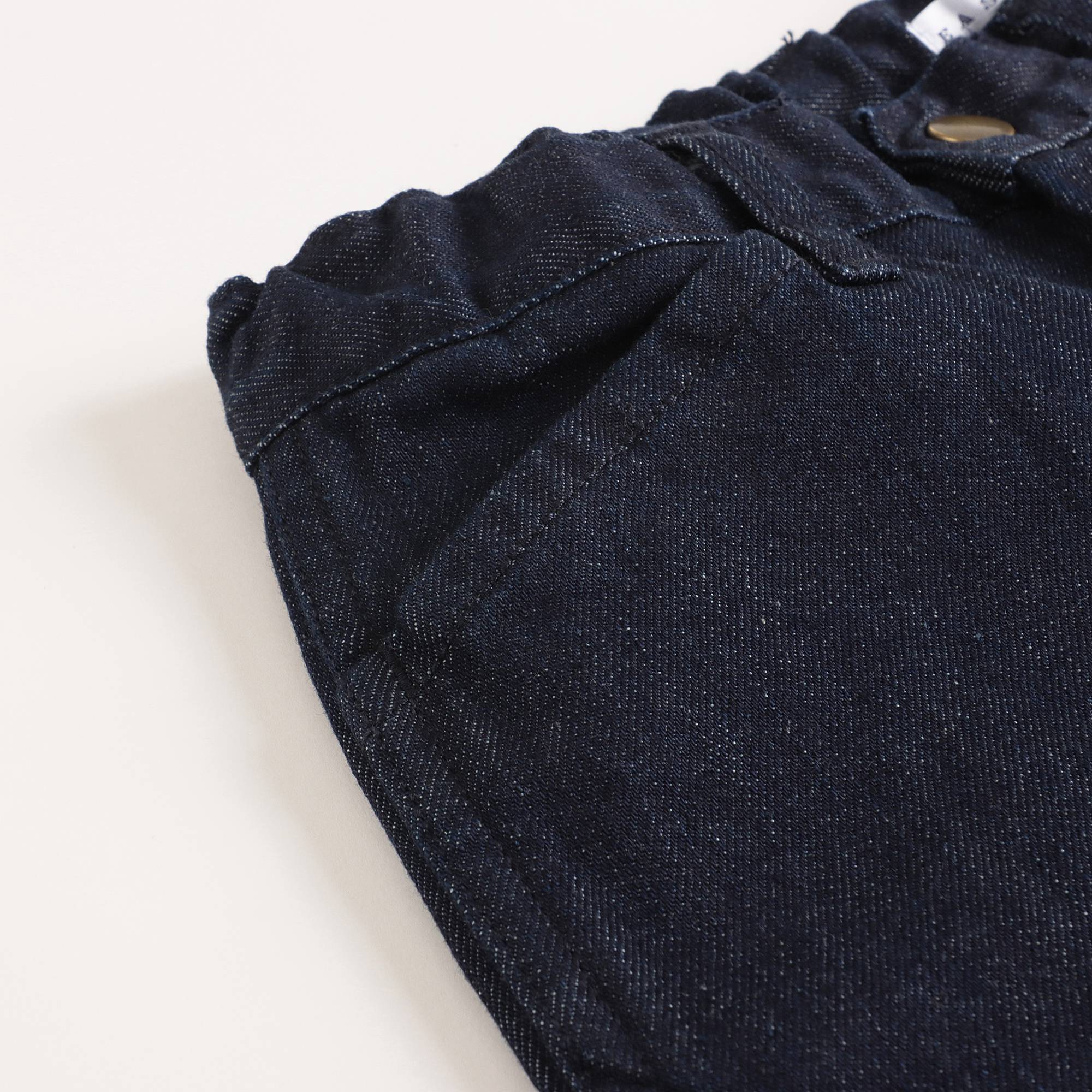 Boys & Girls Dark Navy Denim Trousers