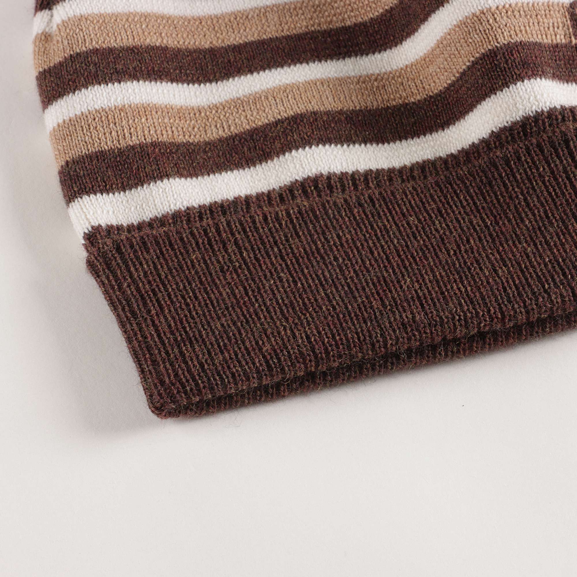 Boys & Girls Beige Logo Wool Hat