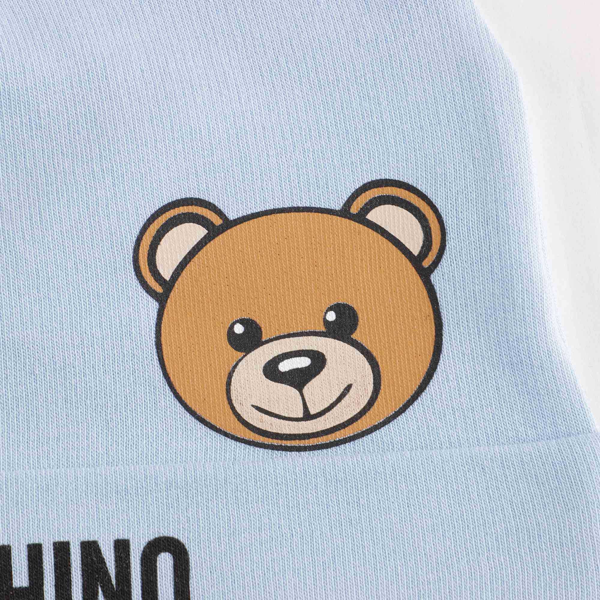 Baby Boys Blue Cotton Babysuit Set