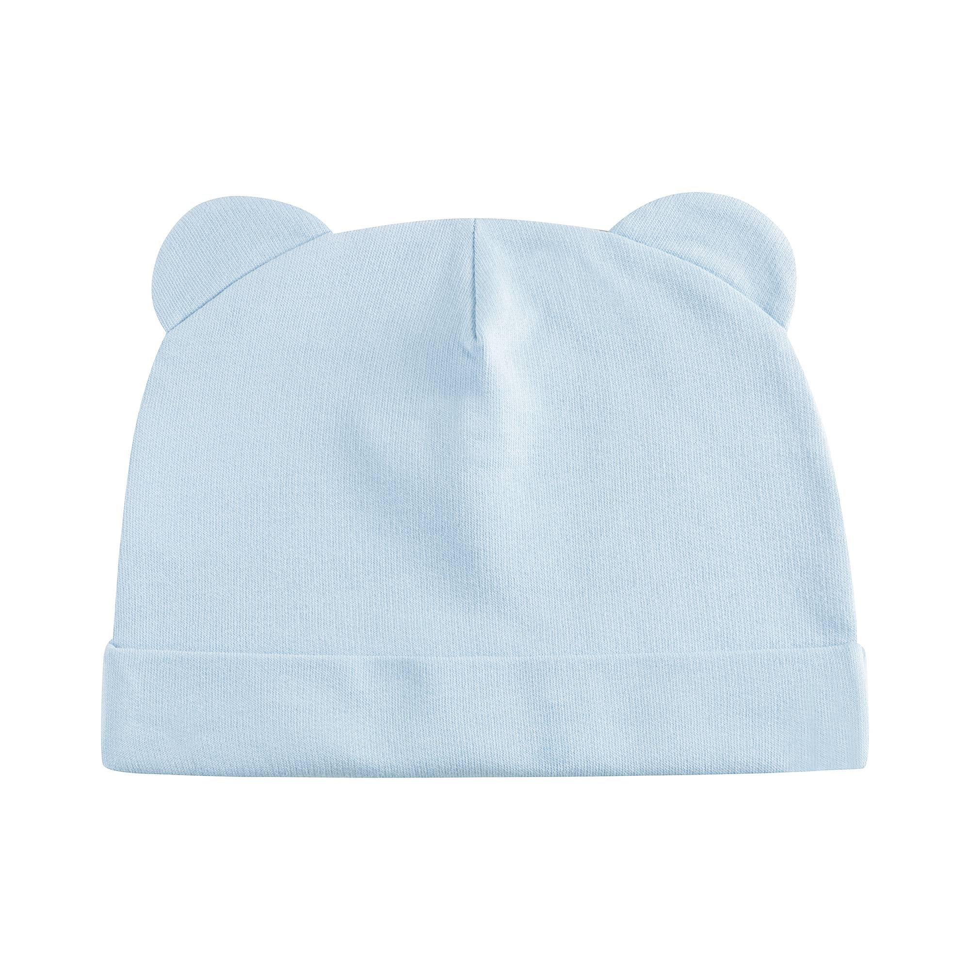 Baby Boys Blue Cotton Babysuit Set