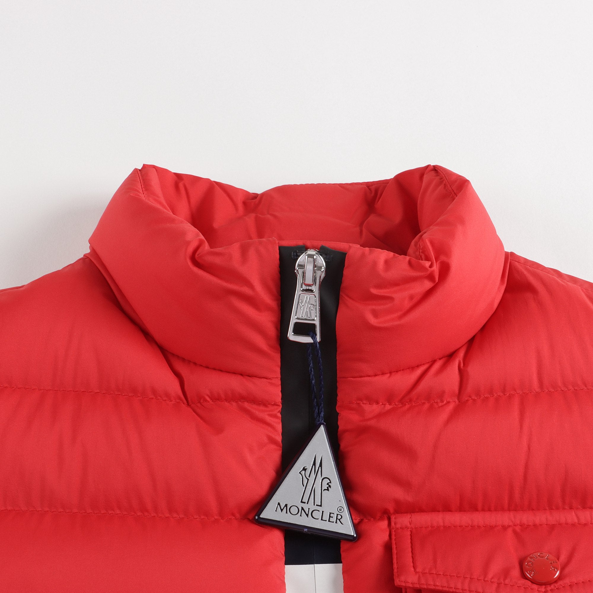 Boys Red "DAZIM" Padded Down Gilet