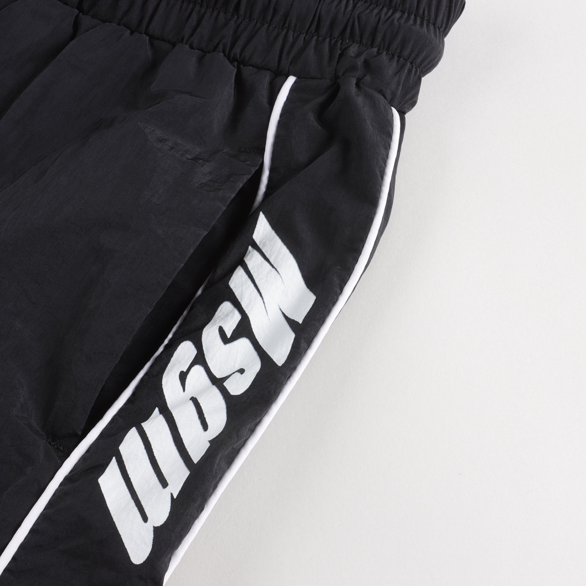 Boys Black Logo Trousers