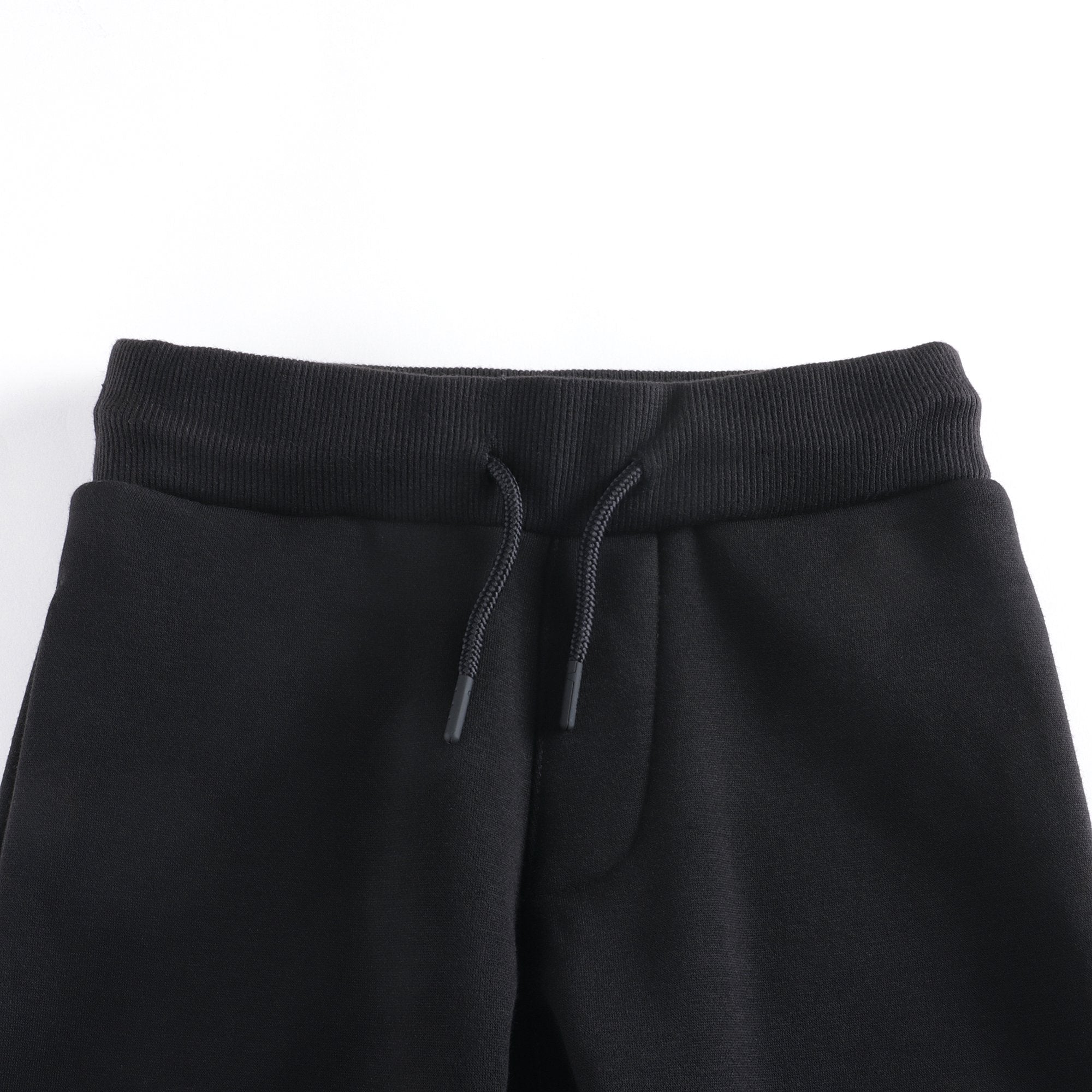 Boys Black Logo Trousers