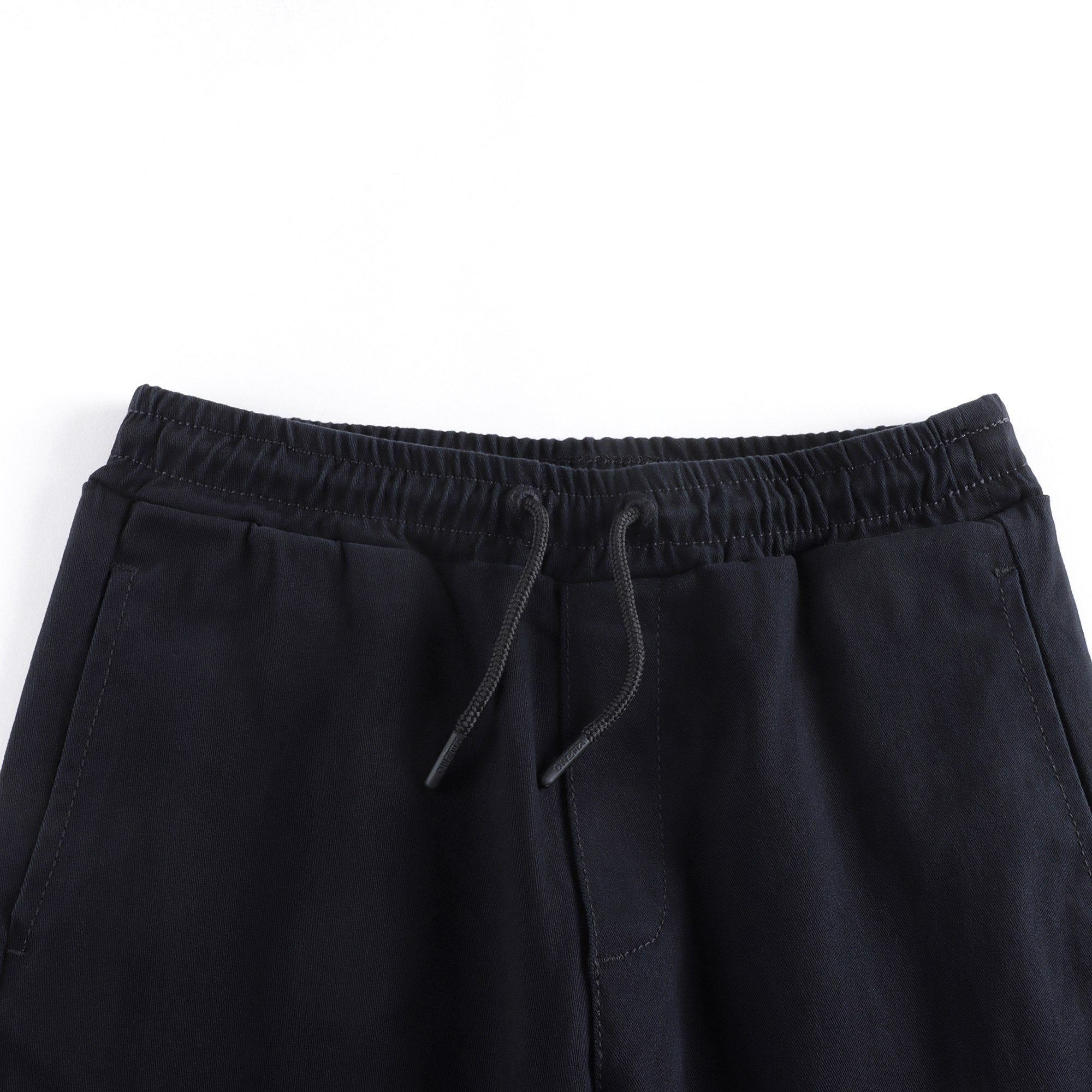 Boys Black Logo Trousers