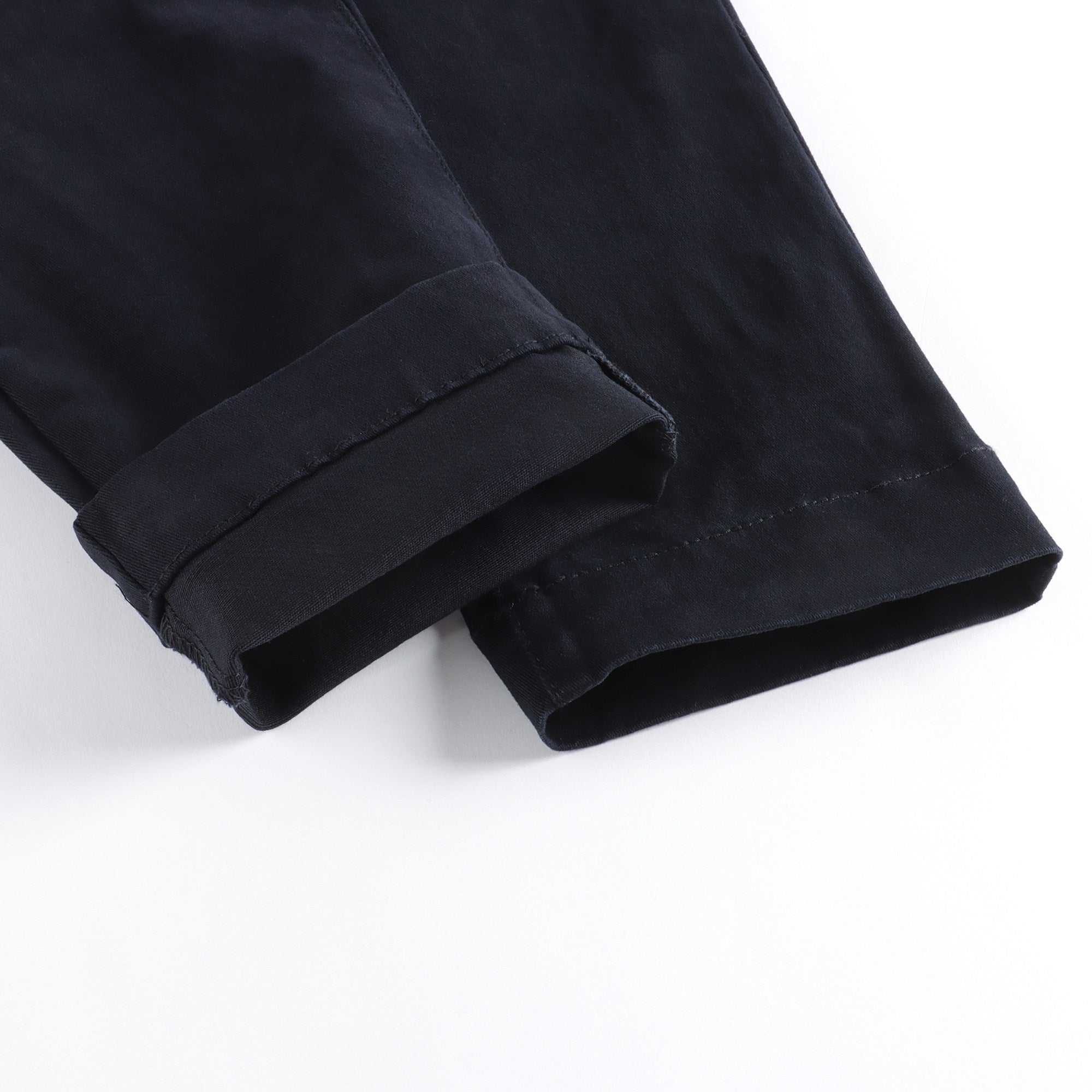 Boys Black Logo Trousers