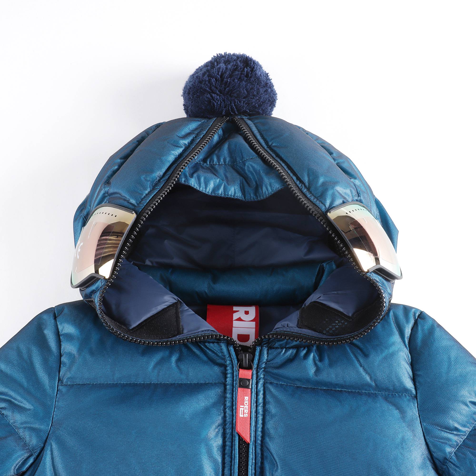 Boys & Girls Blue Padded Down Jacket