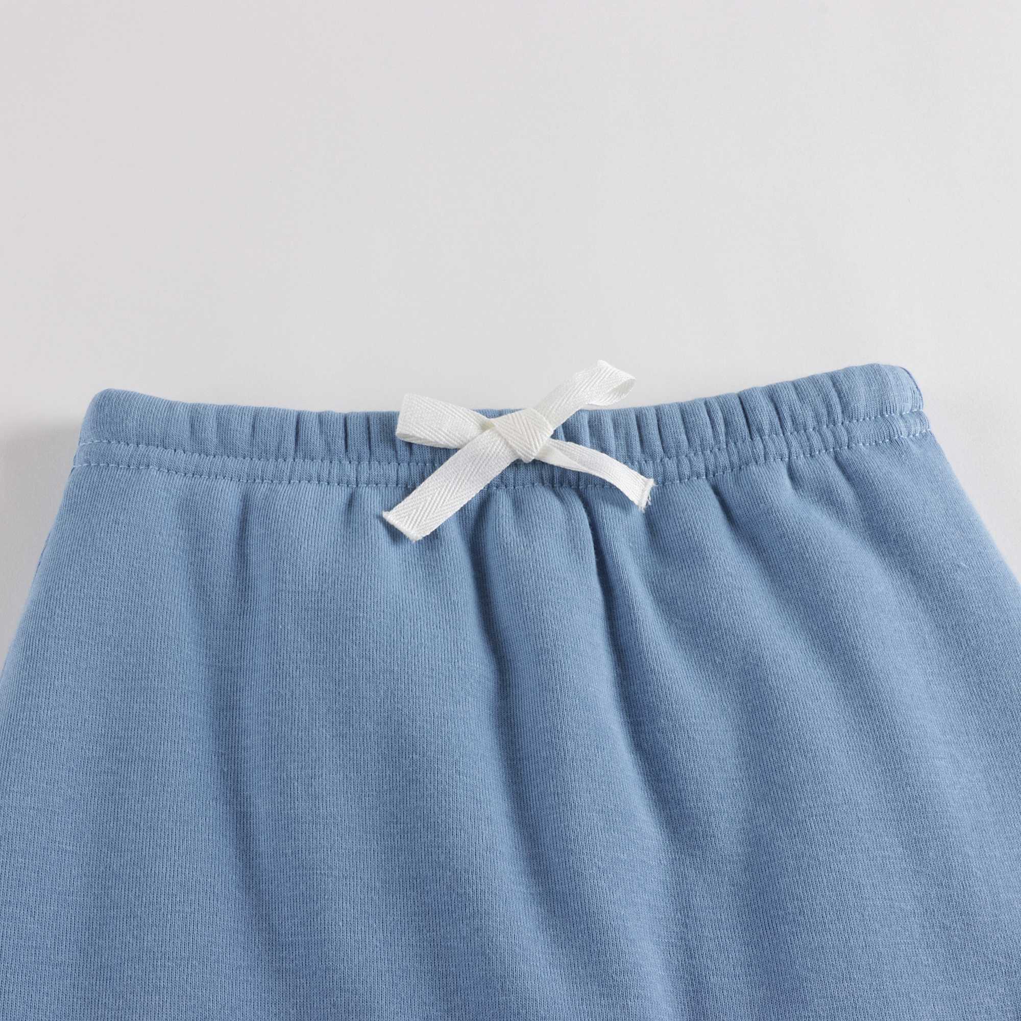 Baby Boys Blue Cotton Trousers