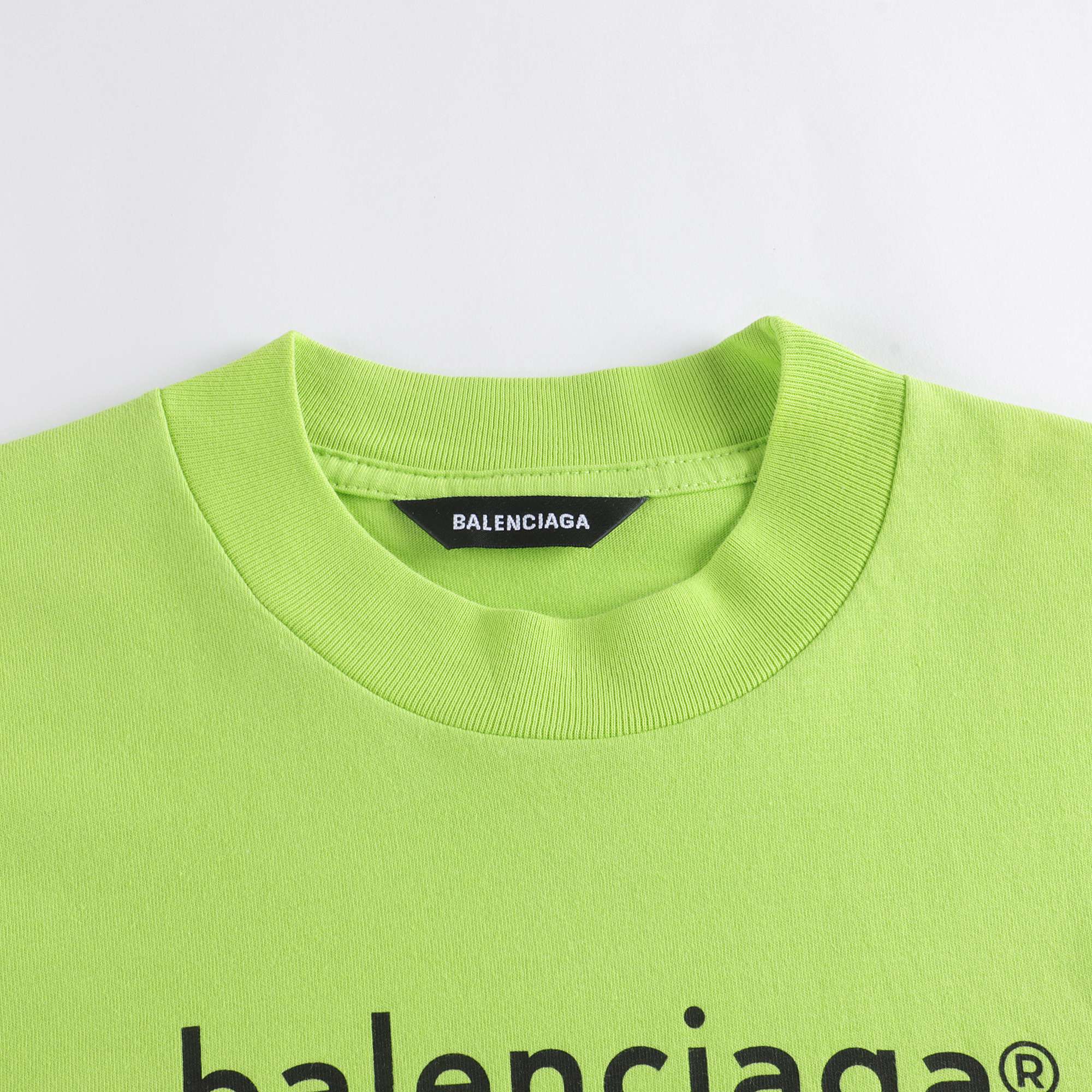 Boys & Girls Green Logo Cotton T-Shirt