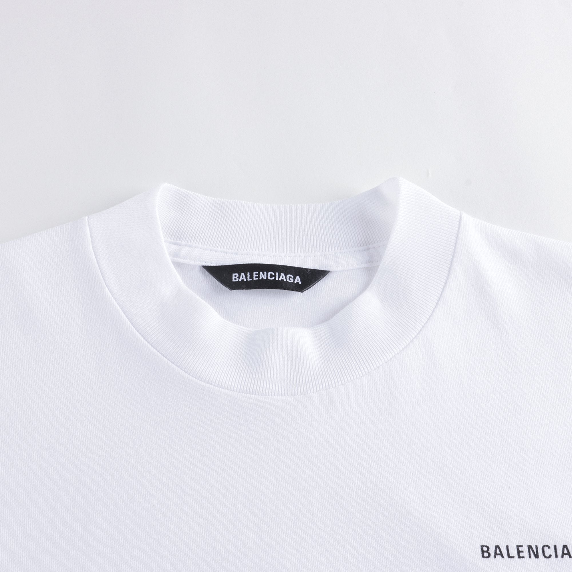 Boys & Girls White Logo Cotton T-Shirt