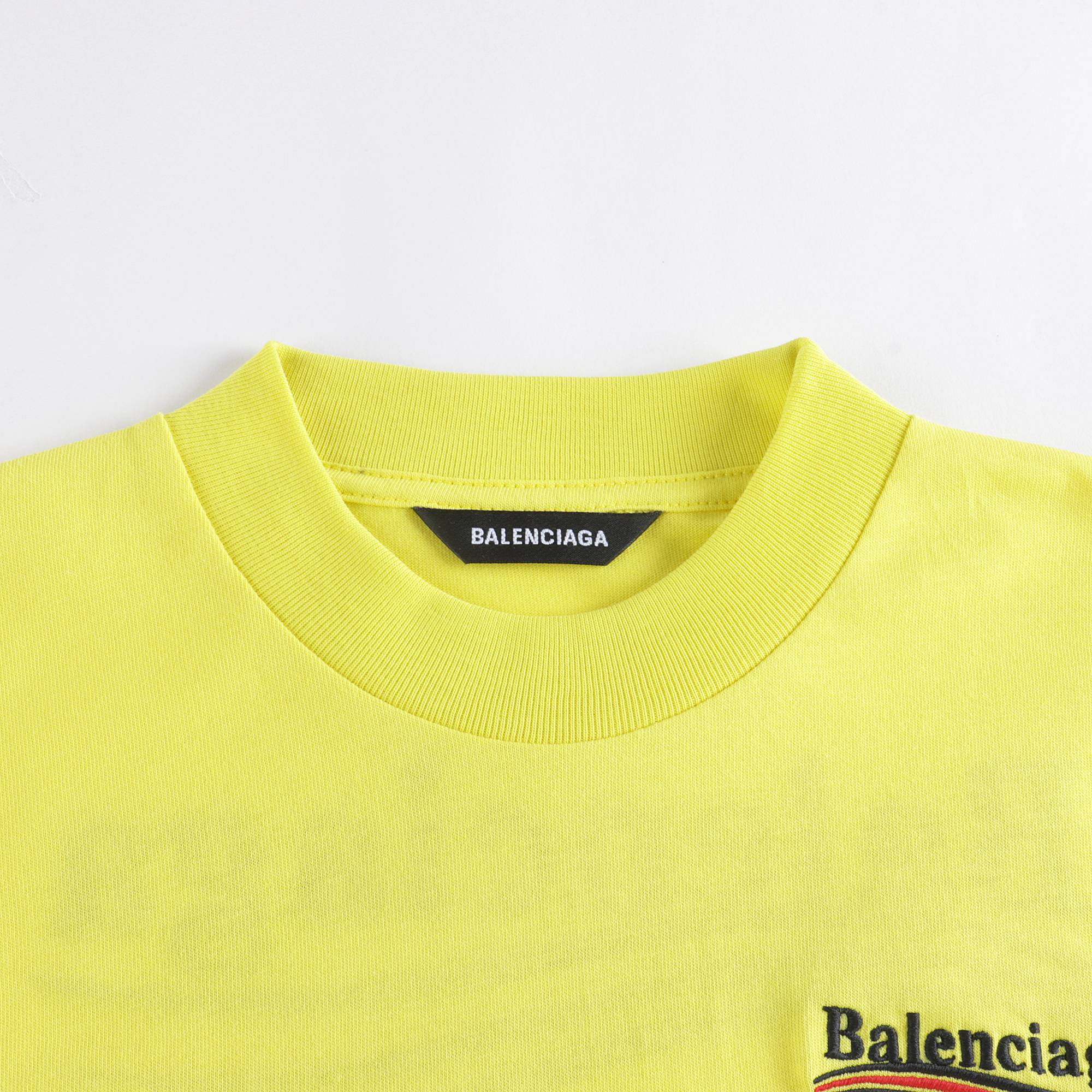 Boys & Girls Yellow Logo Cotton T-Shirt