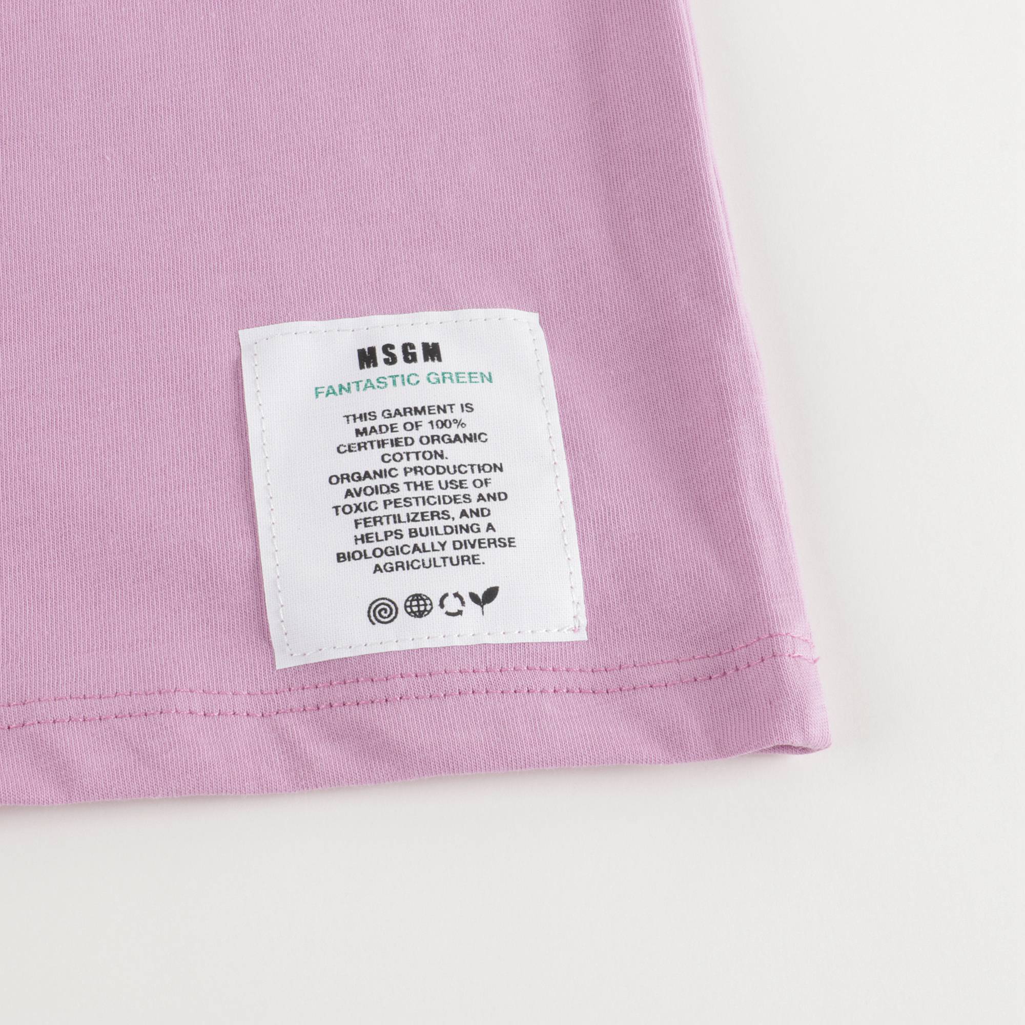 Boys & Girls Lilac Cotton T-Shirt