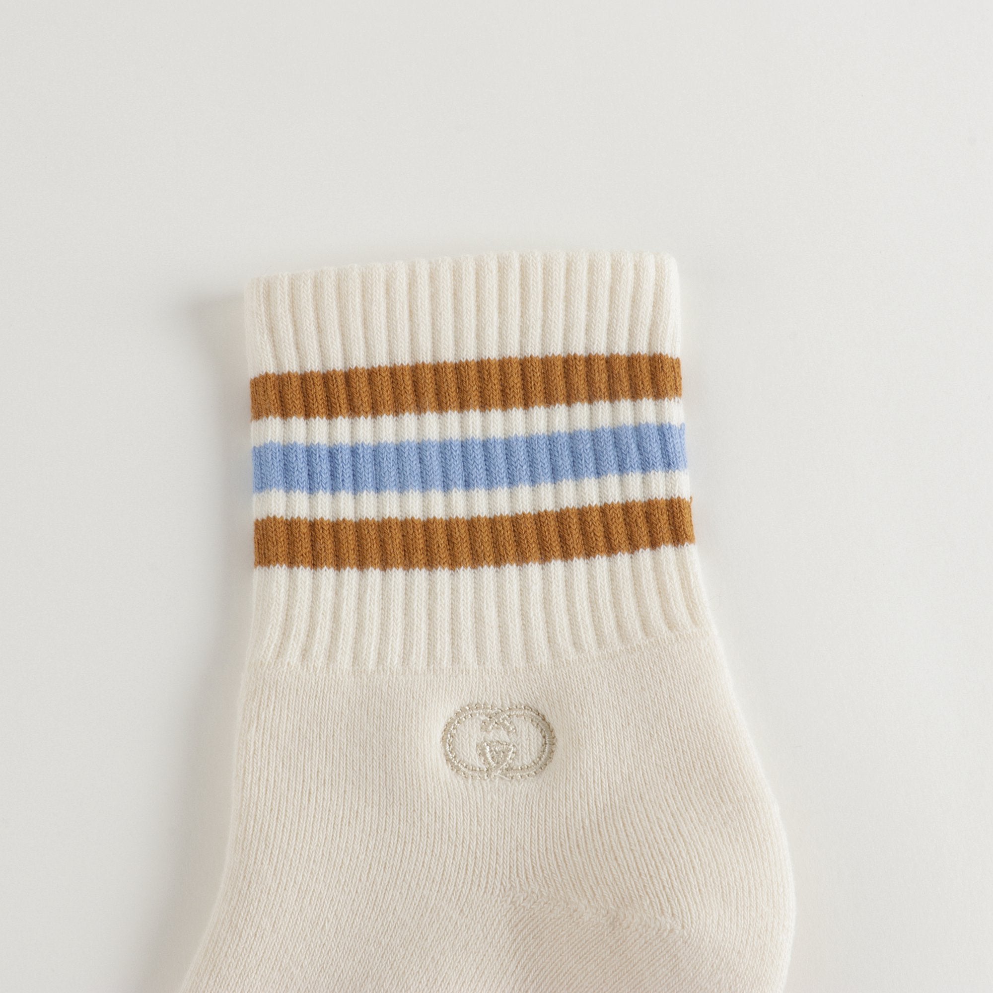 Boys & Girls Ivory GG Cotton Socks