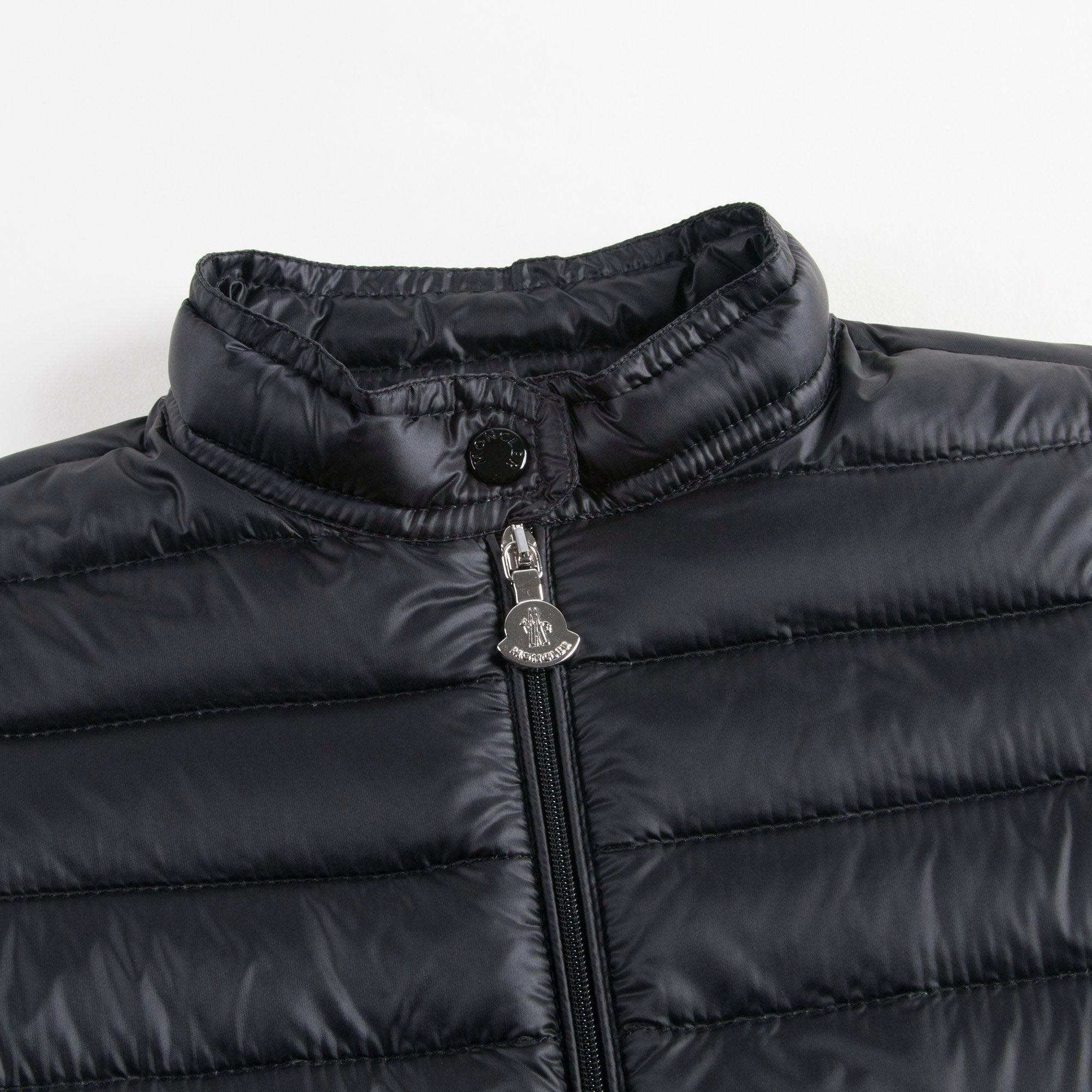 Boys Black "LANS" Padded Down Jacket