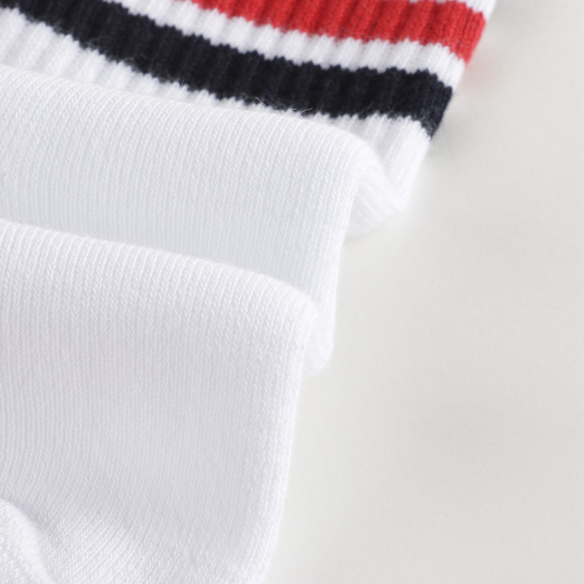 Boys & Girls White Cotton Socks