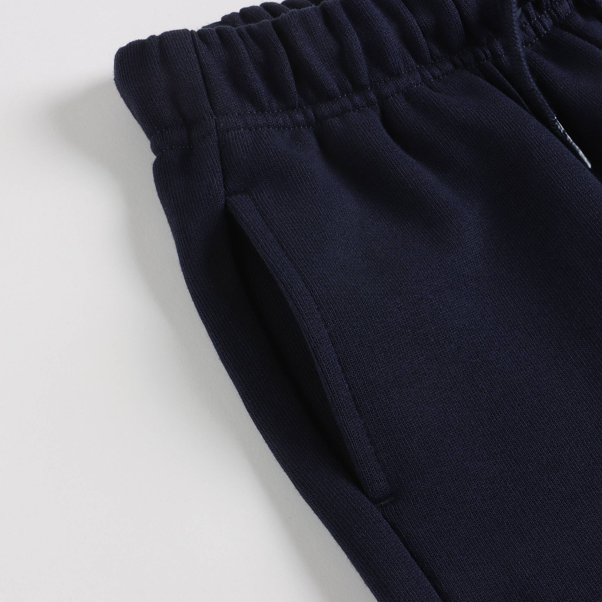 Girls Blue Cotton Shorts