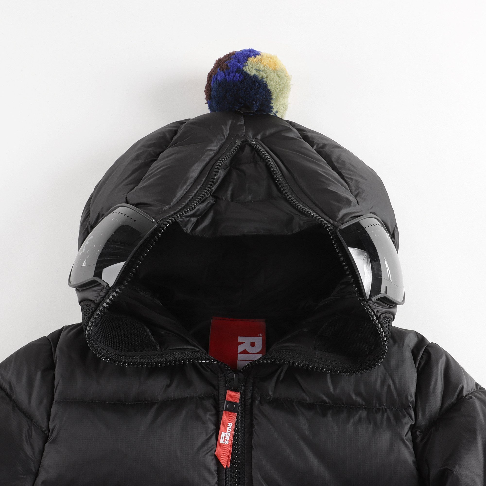 Boys & Girls Black Padded Down Jacket