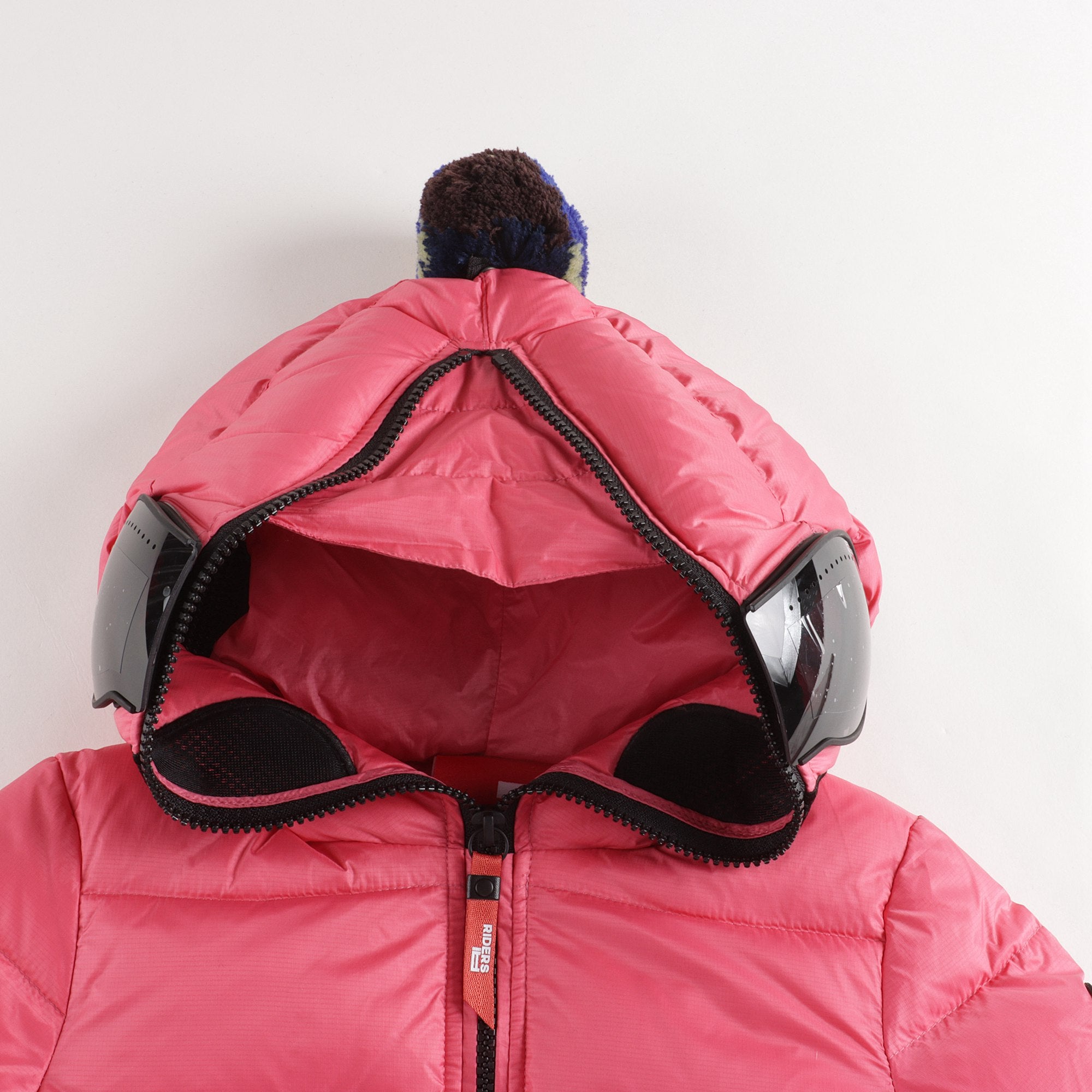 Boys & Girls Bright Pink Padded Down Jacket