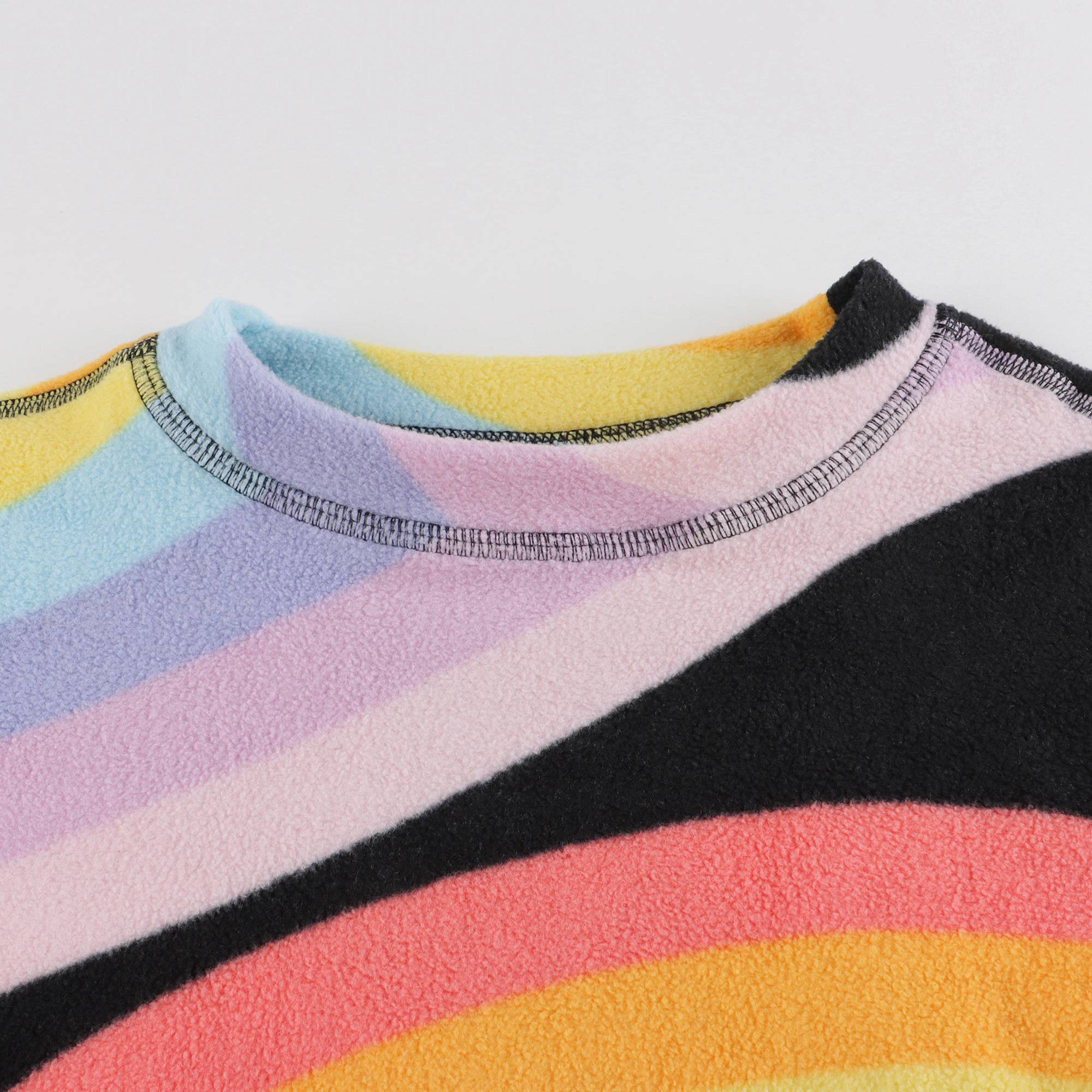 Boys & Girls Rainbow Fleece Set