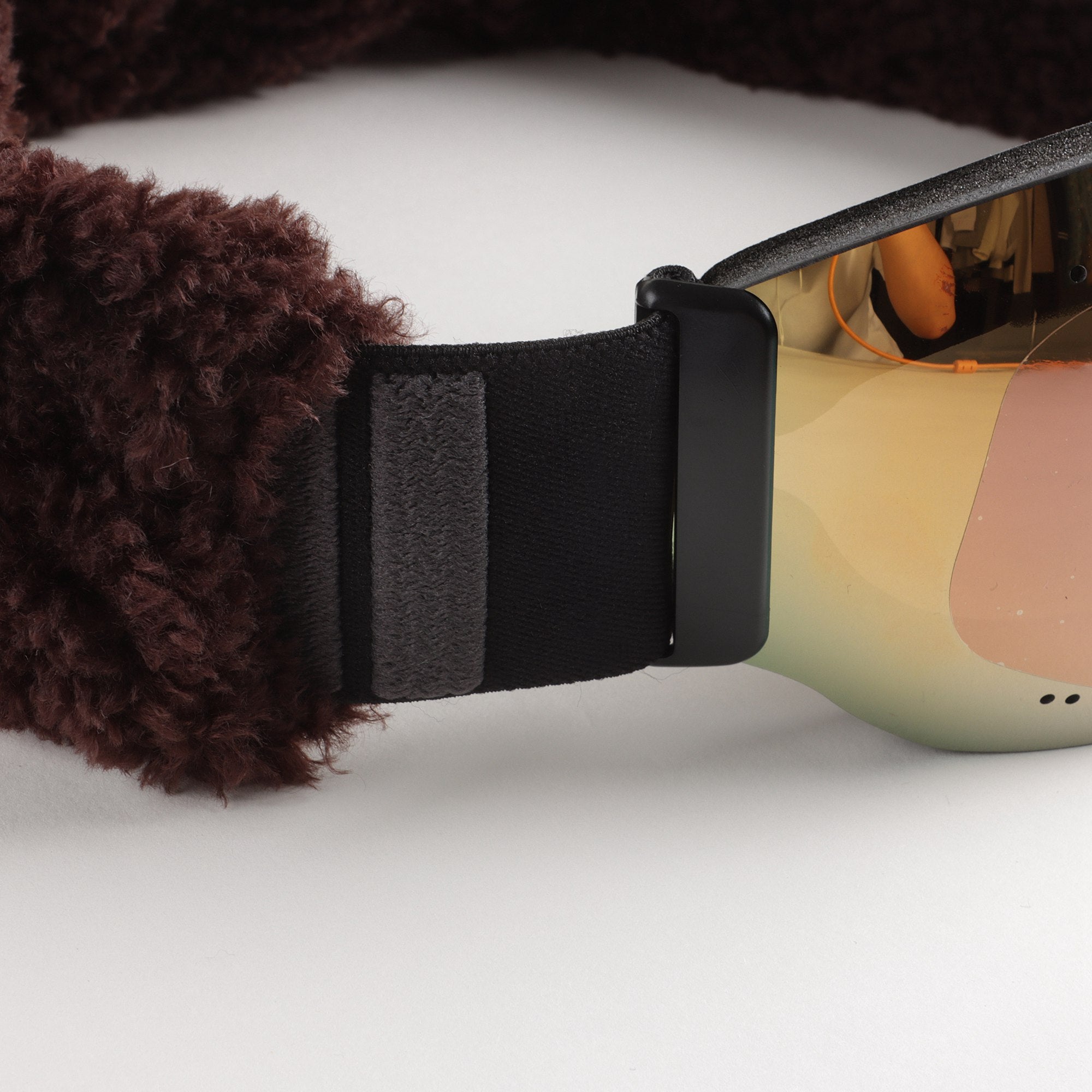 Boys & Girls Black Ski Glasses