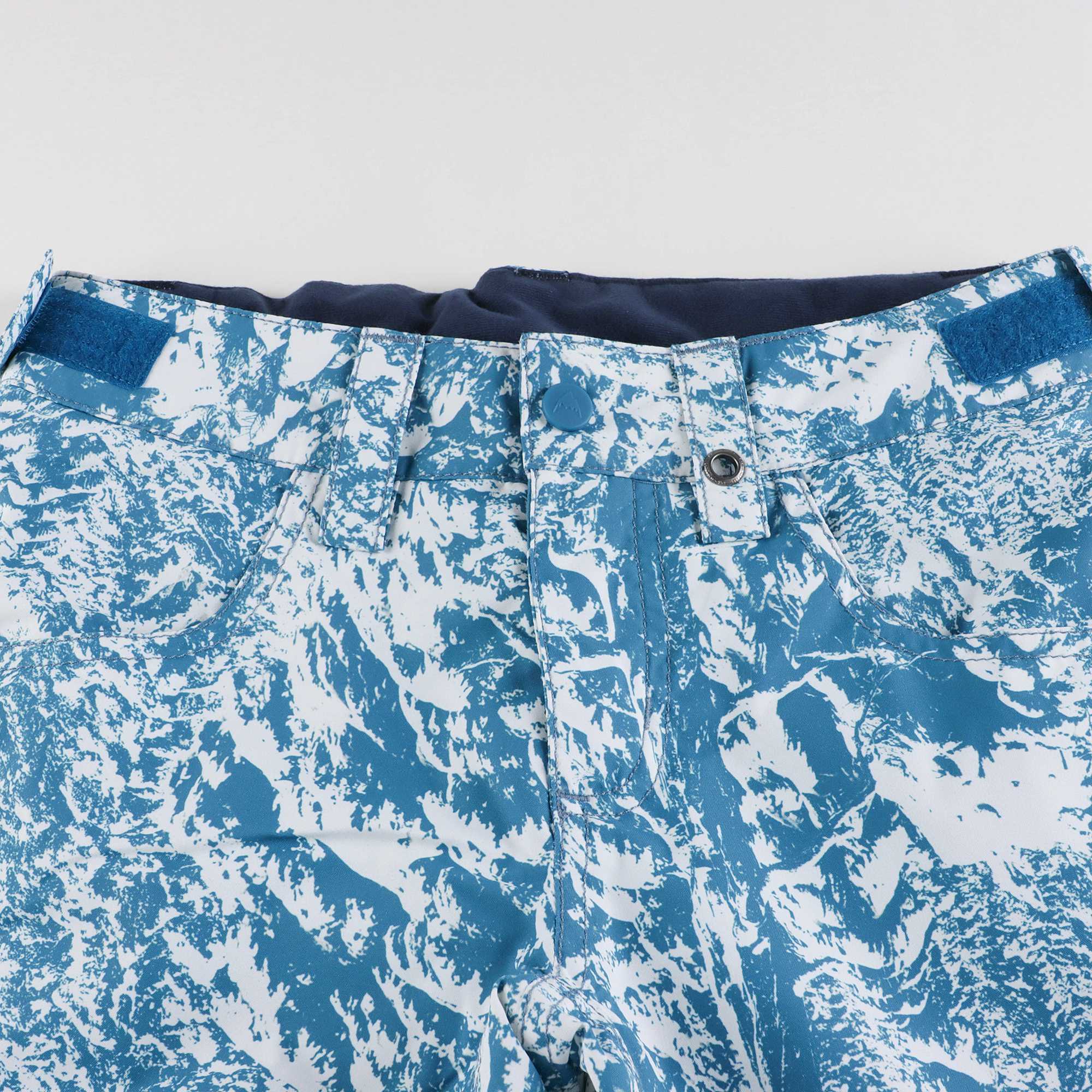 Boys Blue Printed Ski Trousers