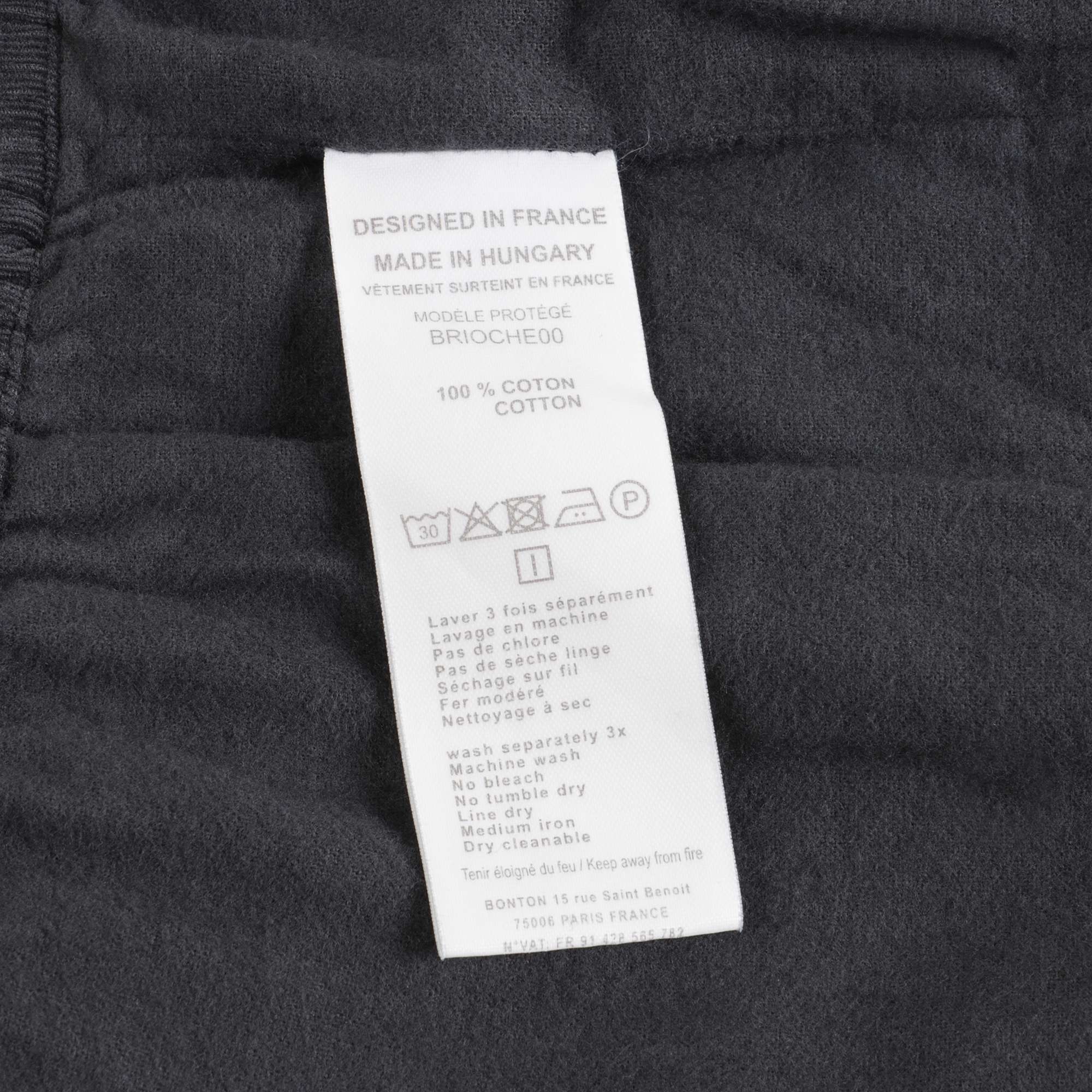 Baby Boys & Girls Fusain Cotton Trousers