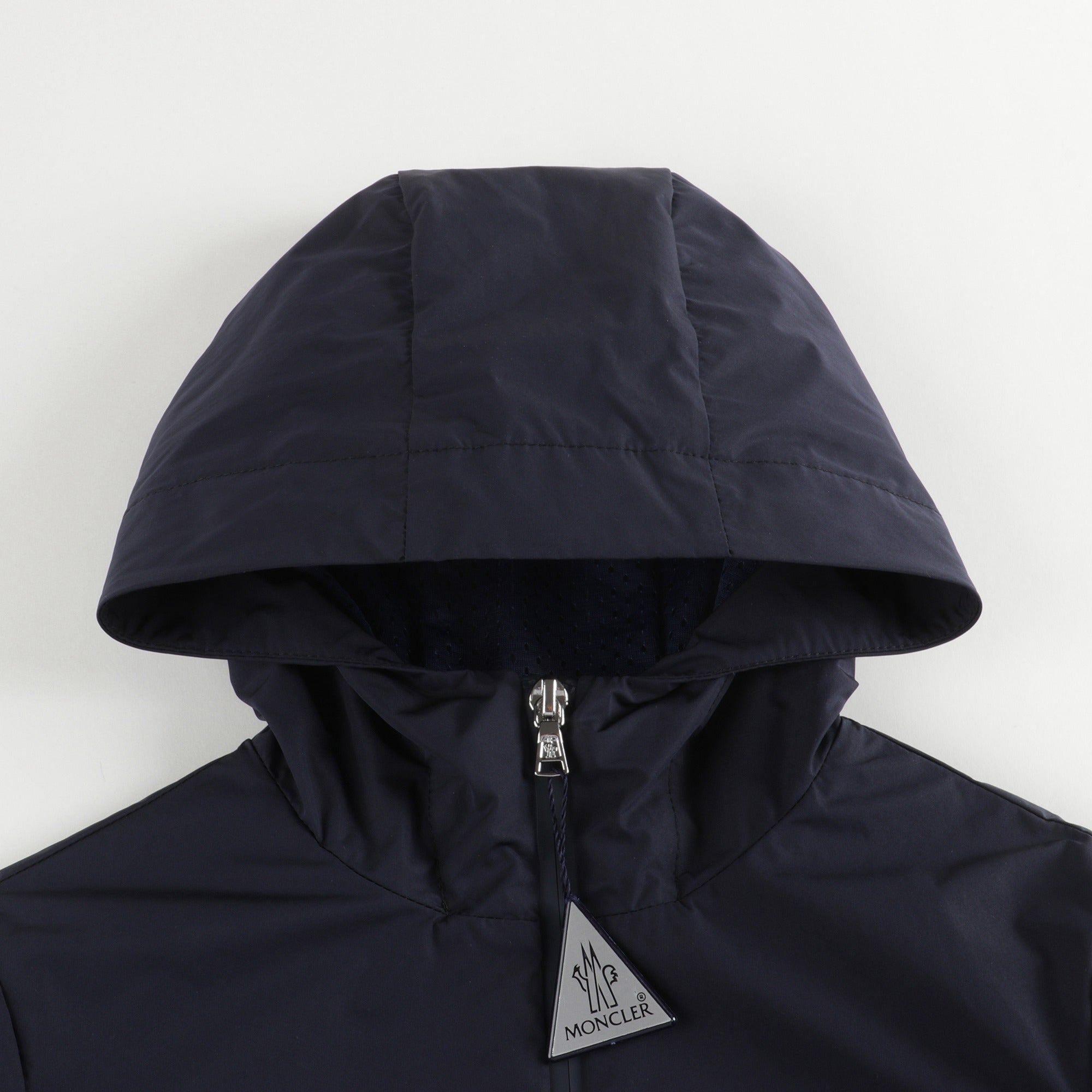 Boys Dark Blue Hooded Jacket