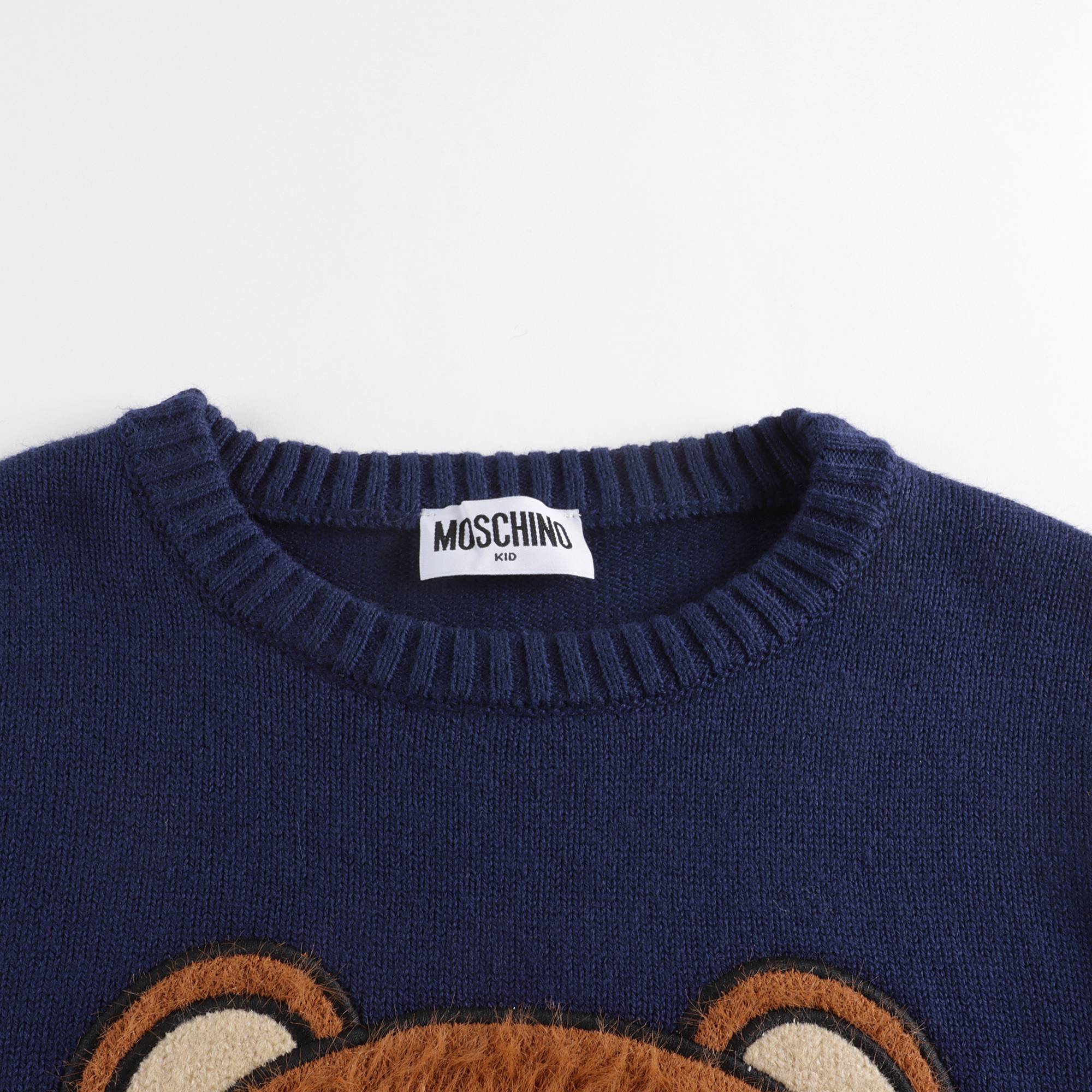 Boys & Girls Navy Logo Sweater