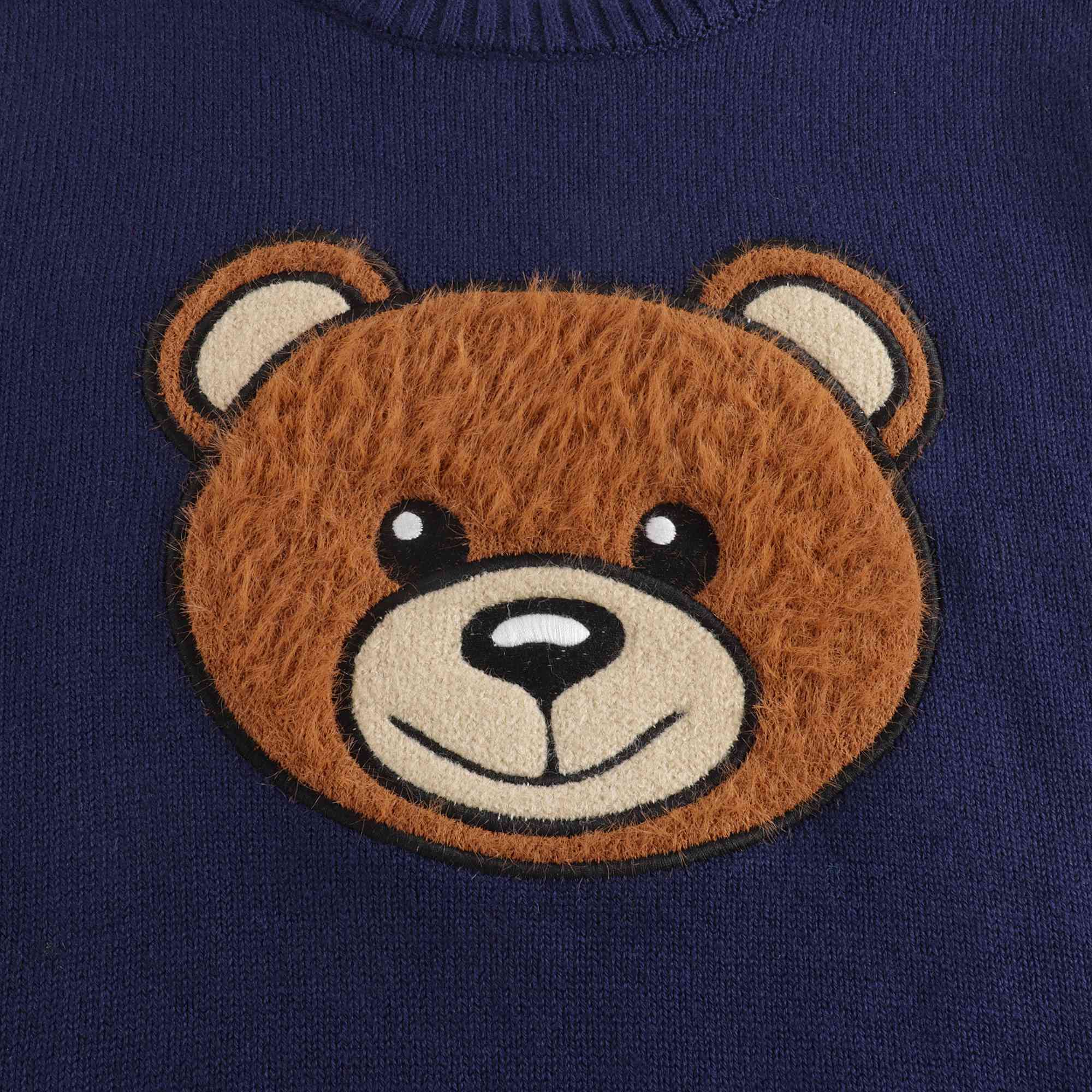 Boys & Girls Navy Logo Sweater