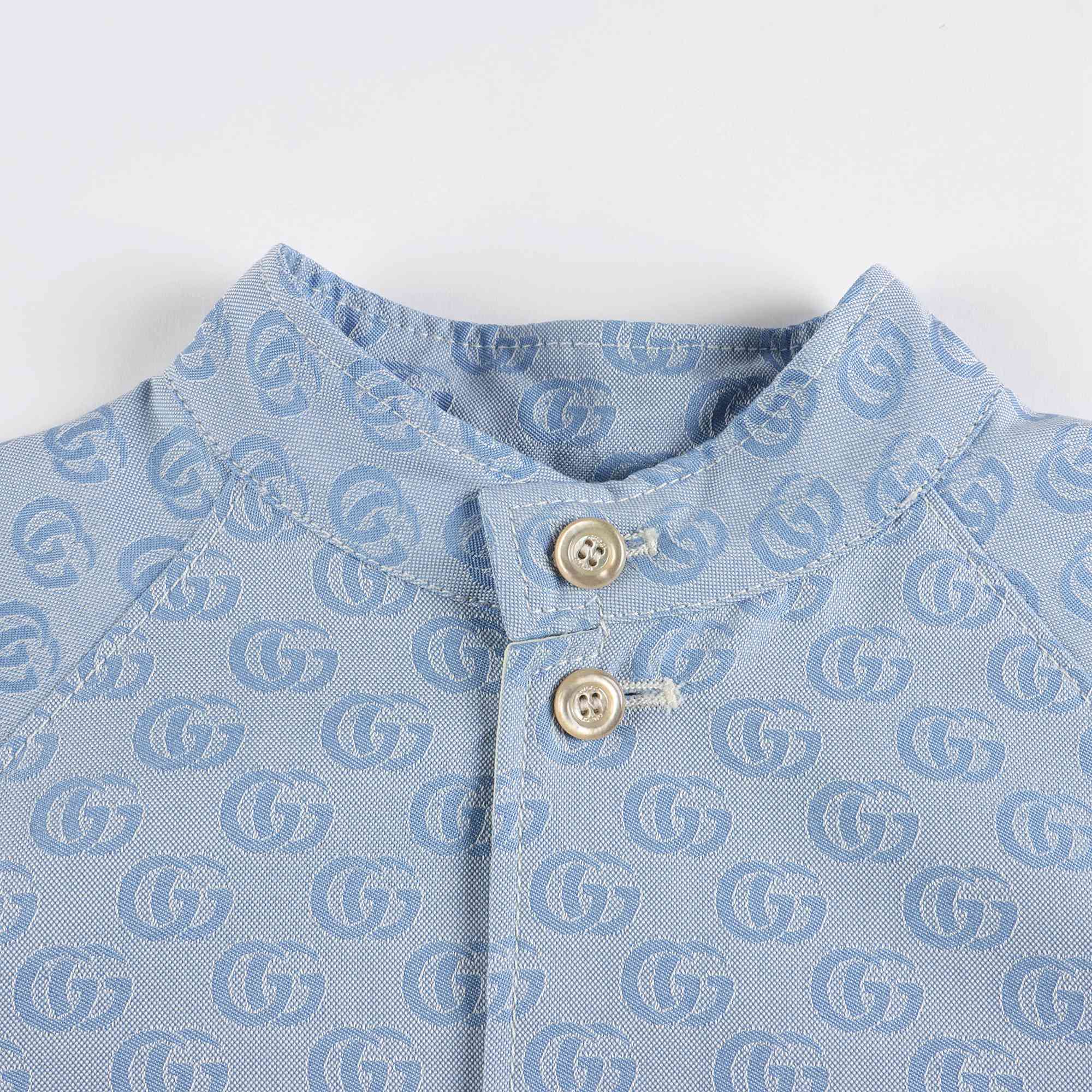 Baby Boys Blue GG Logo Jacket